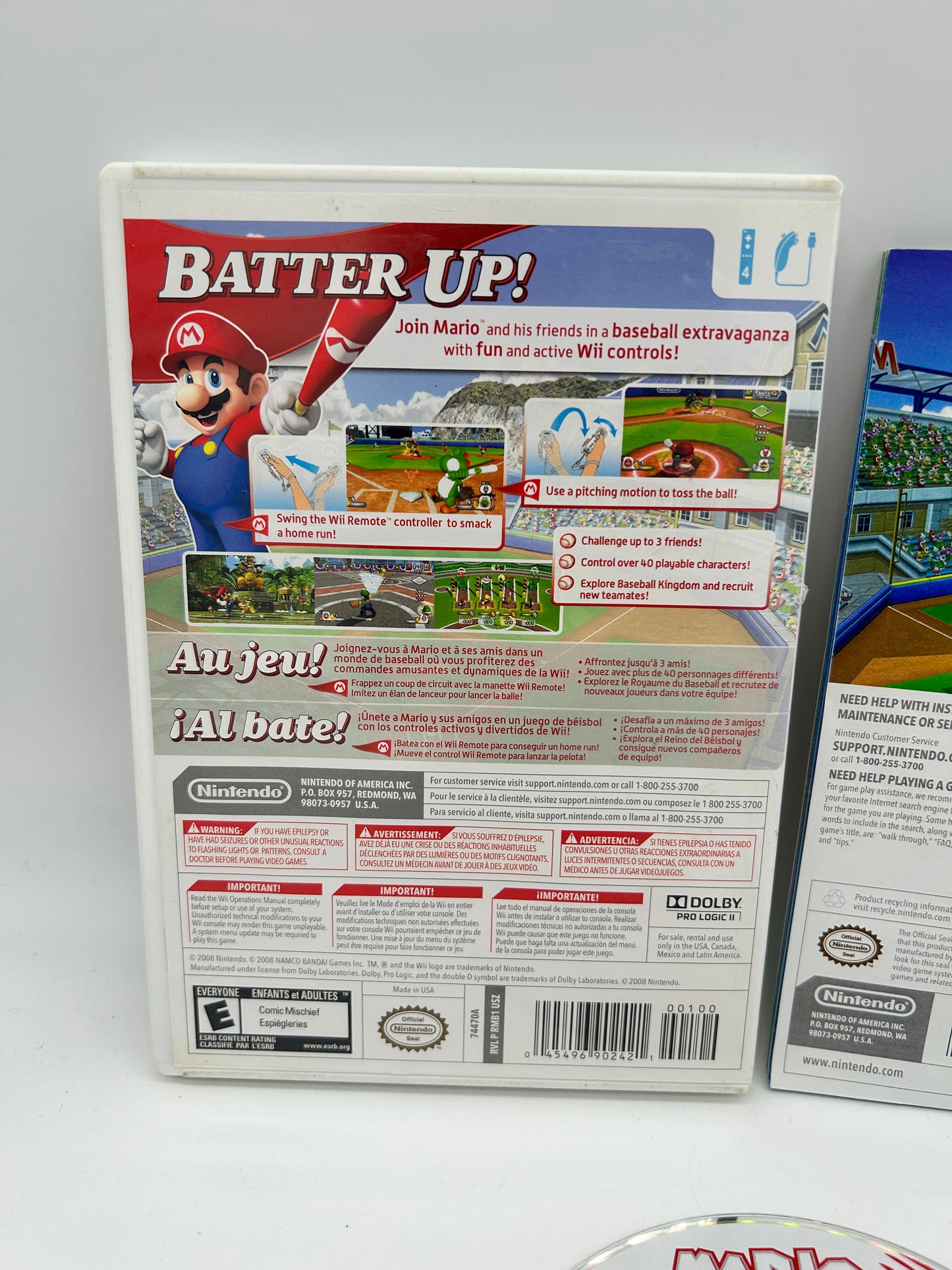 NiNTENDO Wii | MARiO SUPER SLUGGERS | NiNTENDO SELECTS