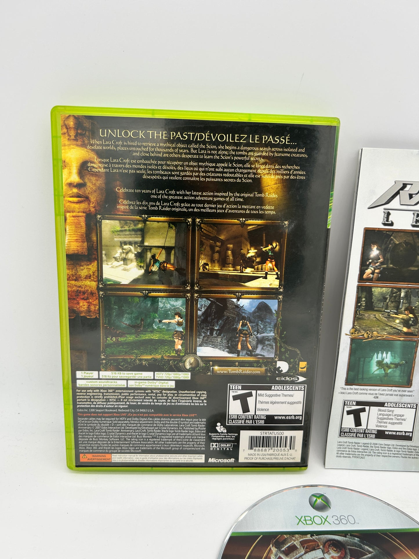 Microsoft XBOX 360 | LARA CROFT TOMB RAiDER ANNiVERSARY