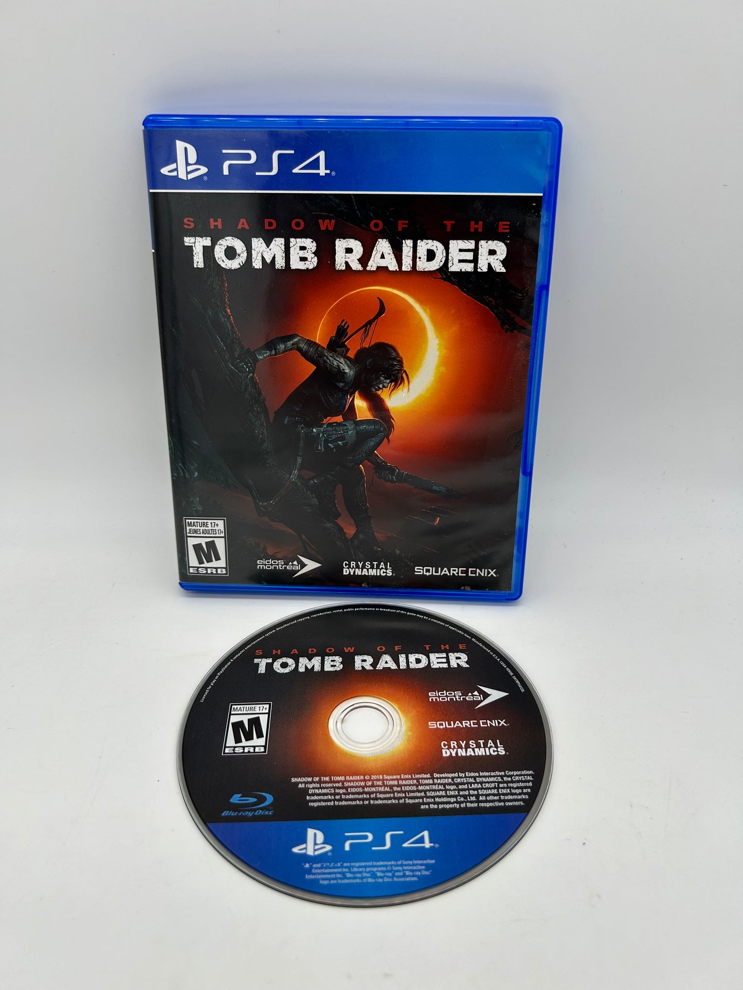 PiXEL-RETRO.COM : SONY PLAYSTATION 4 (PS4) COMPLETE CIB BOX MANUAL GAME NTSC SHADOW OF THE TOMB RAIDER