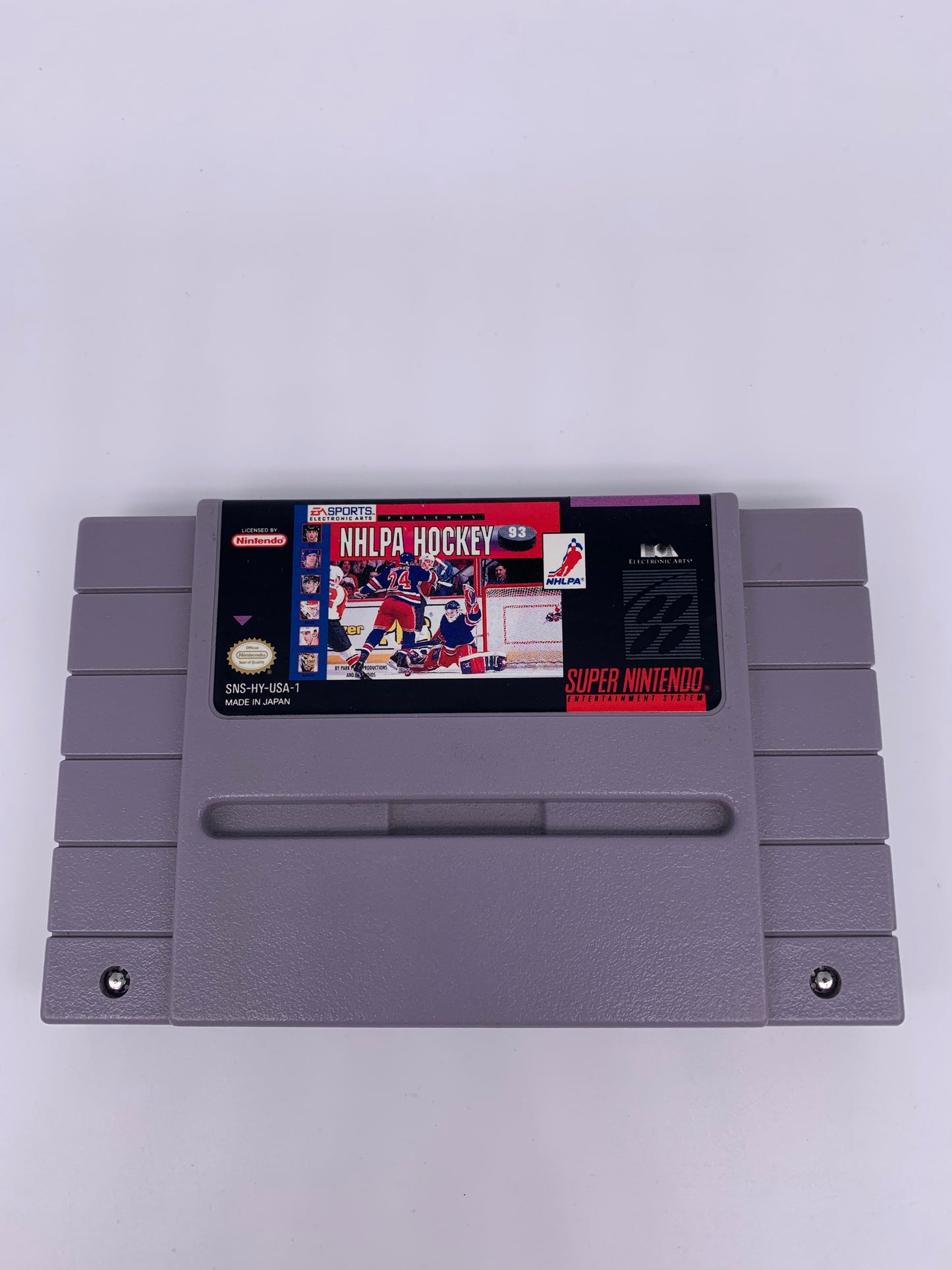 PiXEL-RETRO.COM : SUPER NINTENDO NES (SNES) GAME NTSC NHLPA 93