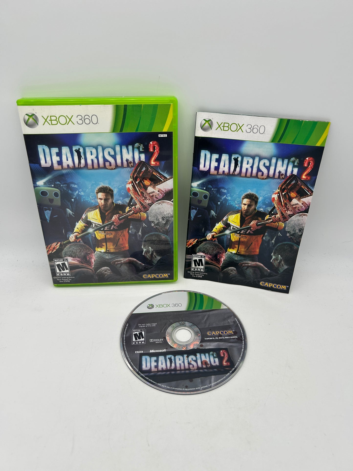 PiXEL-RETRO.COM : MICROSOFT XBOX 360 COMPLETE CIB BOX MANUAL GAME NTSC DEAD RISING 2