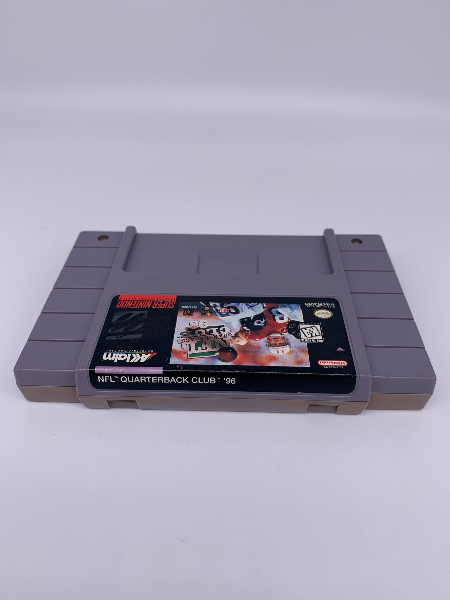 SUPER NiNTENDO [SNES] | NFL QUATERBACK CLUB 96