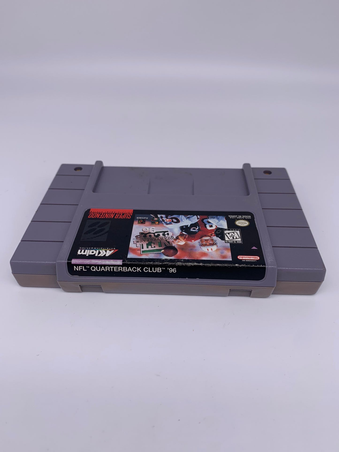 SUPER NiNTENDO [SNES] | NFL QUATERBACK CLUB 96