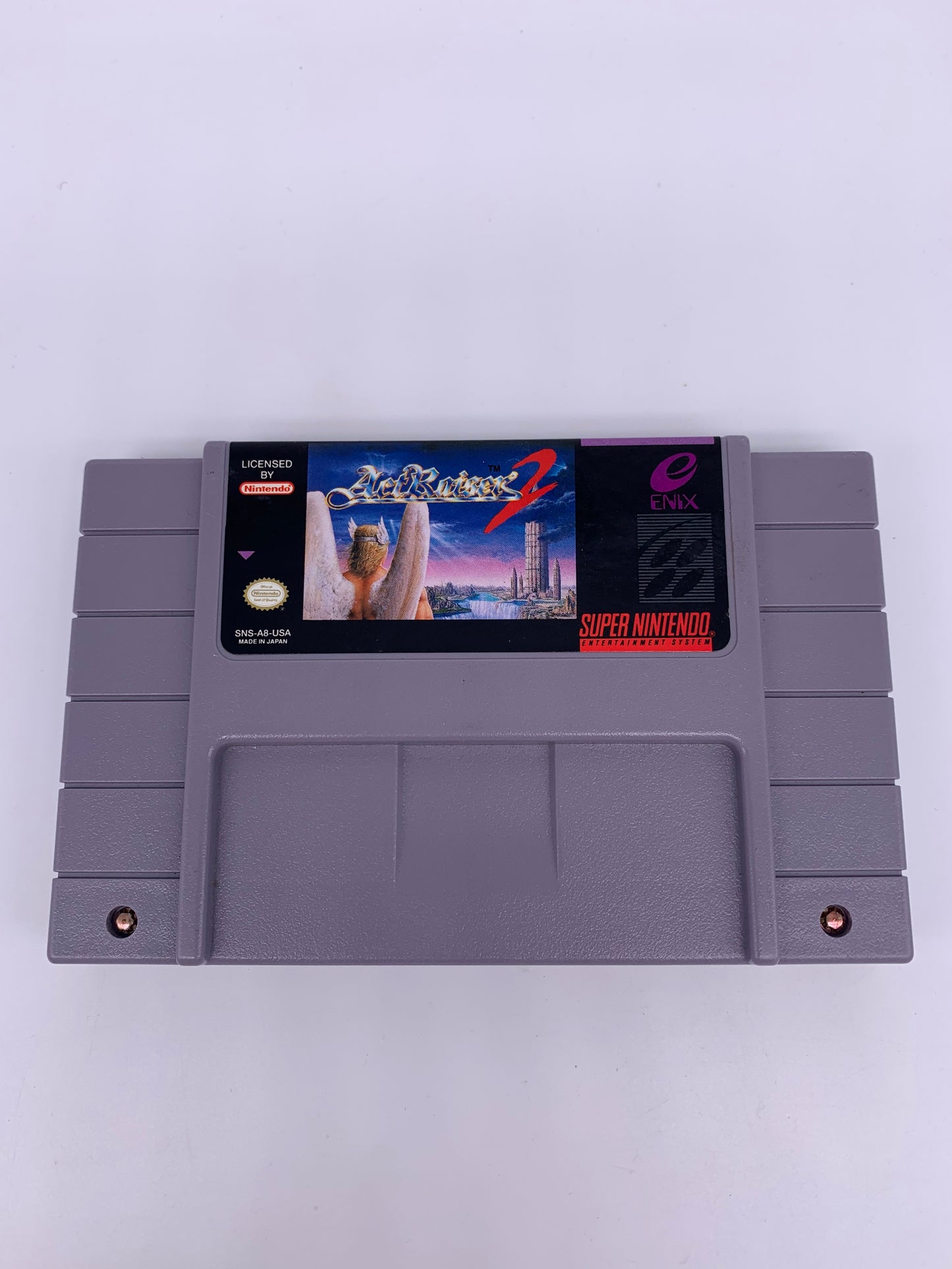 PiXEL-RETRO.COM : SUPER NINTENDO NES (SNES) ACTRAISER 2 GAME NTSC
