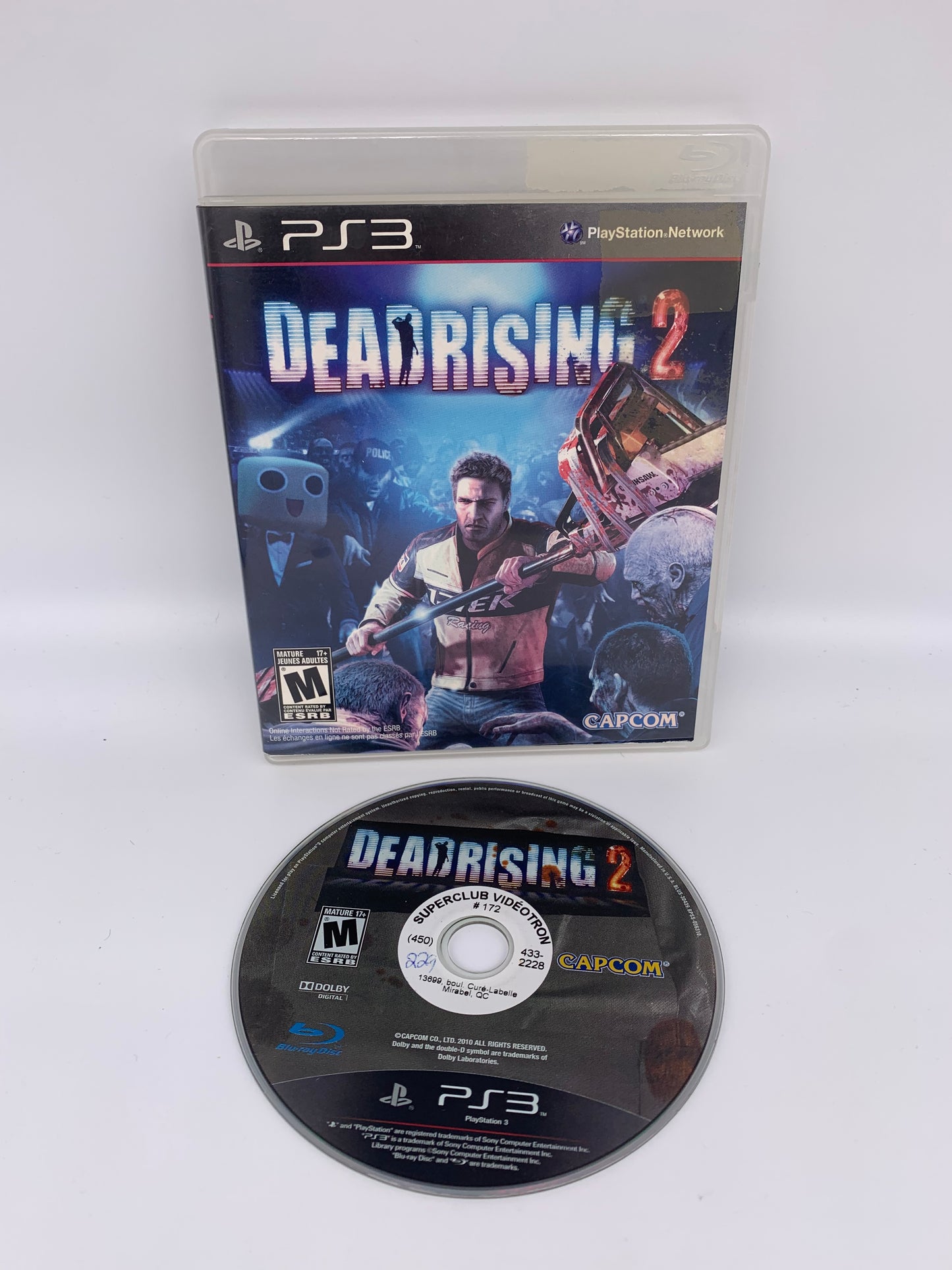 PiXEL-RETRO.COM : SONY PLAYSTATION 3 (PS3) COMPLET CIB BOX MANUAL GAME NTSC DEAD RISING 2