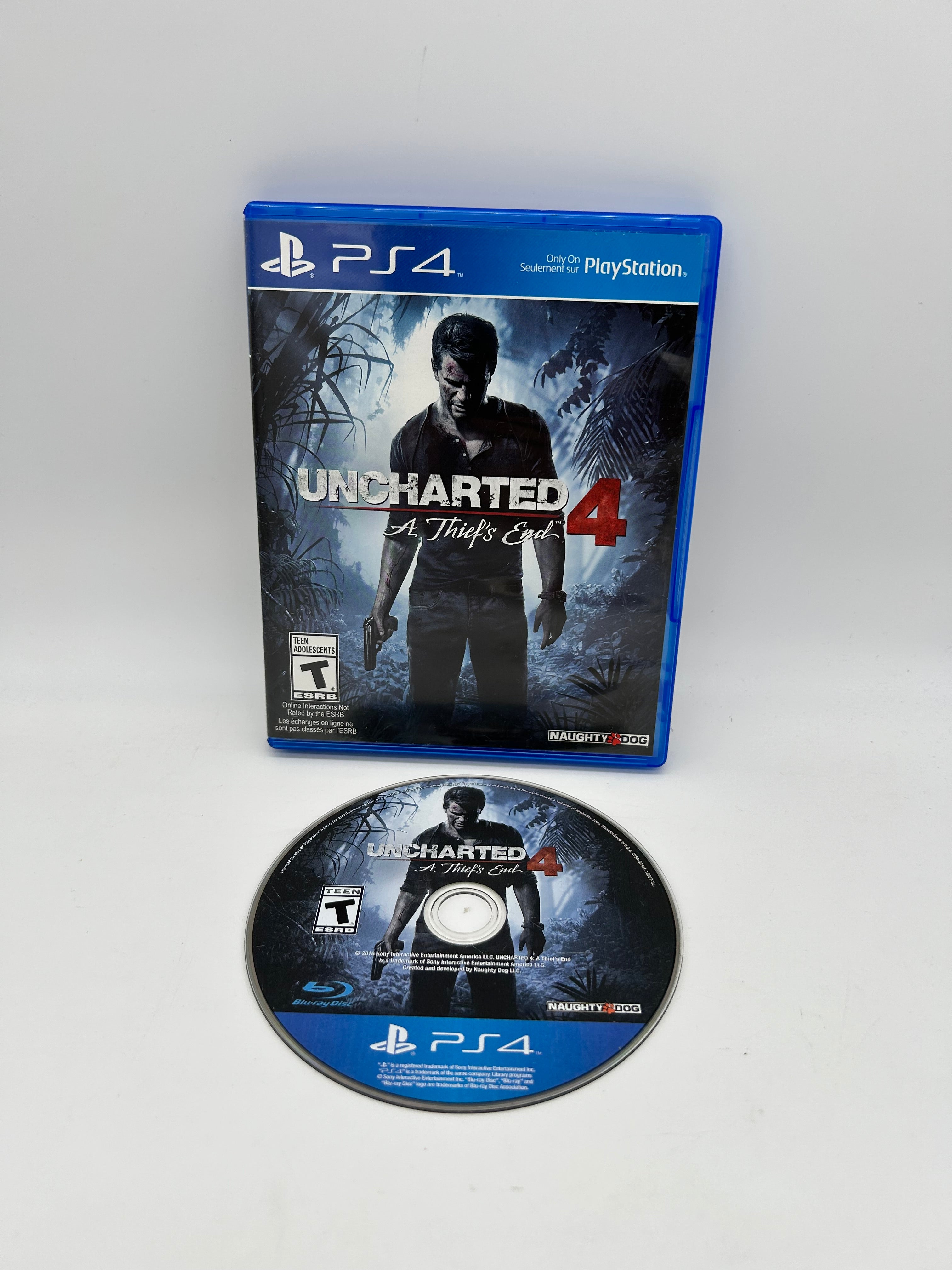 BOX 2024 ONLY PS4 Uncharted 4 A Thief's End Box