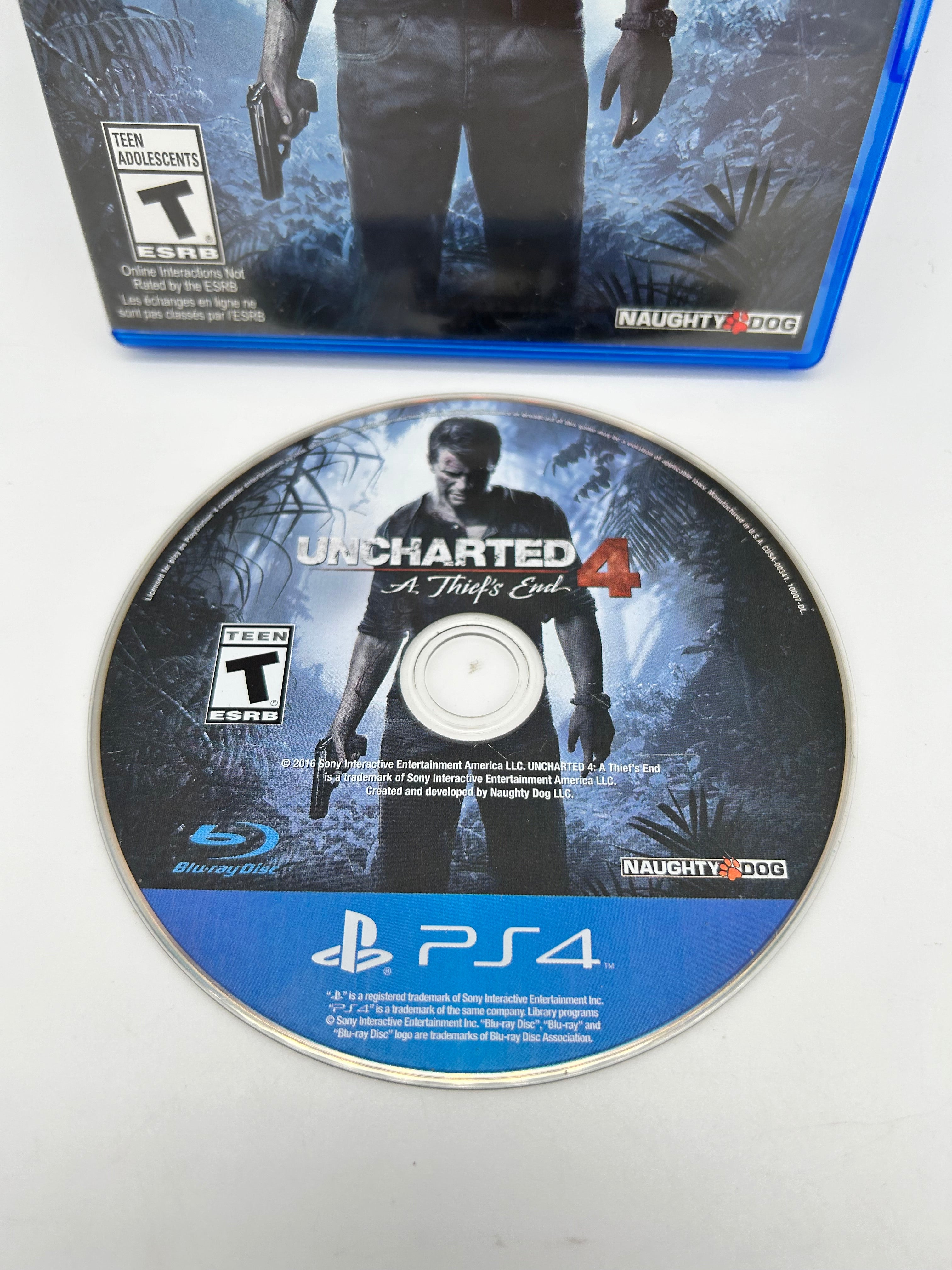SONY PLAYSTATiON 4 [PS4] | UNCHARTED 4 AT THIEFS END – PiXEL-RETRO.COM