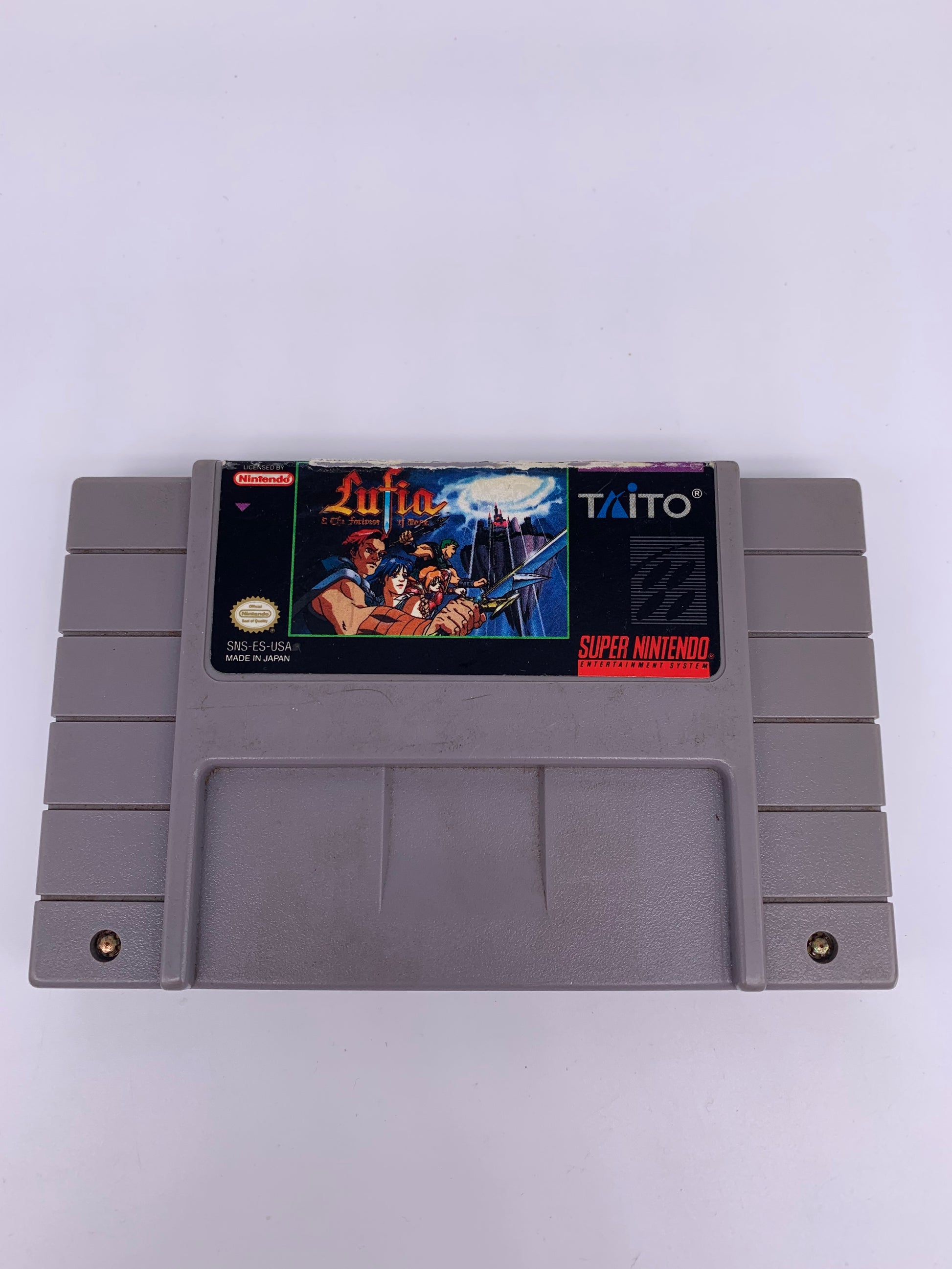 PiXEL-RETRO.COM : SUPER NINTENDO NES (SNES) GAME NTSC LUFIA & THE FORTRESS OF DOOM