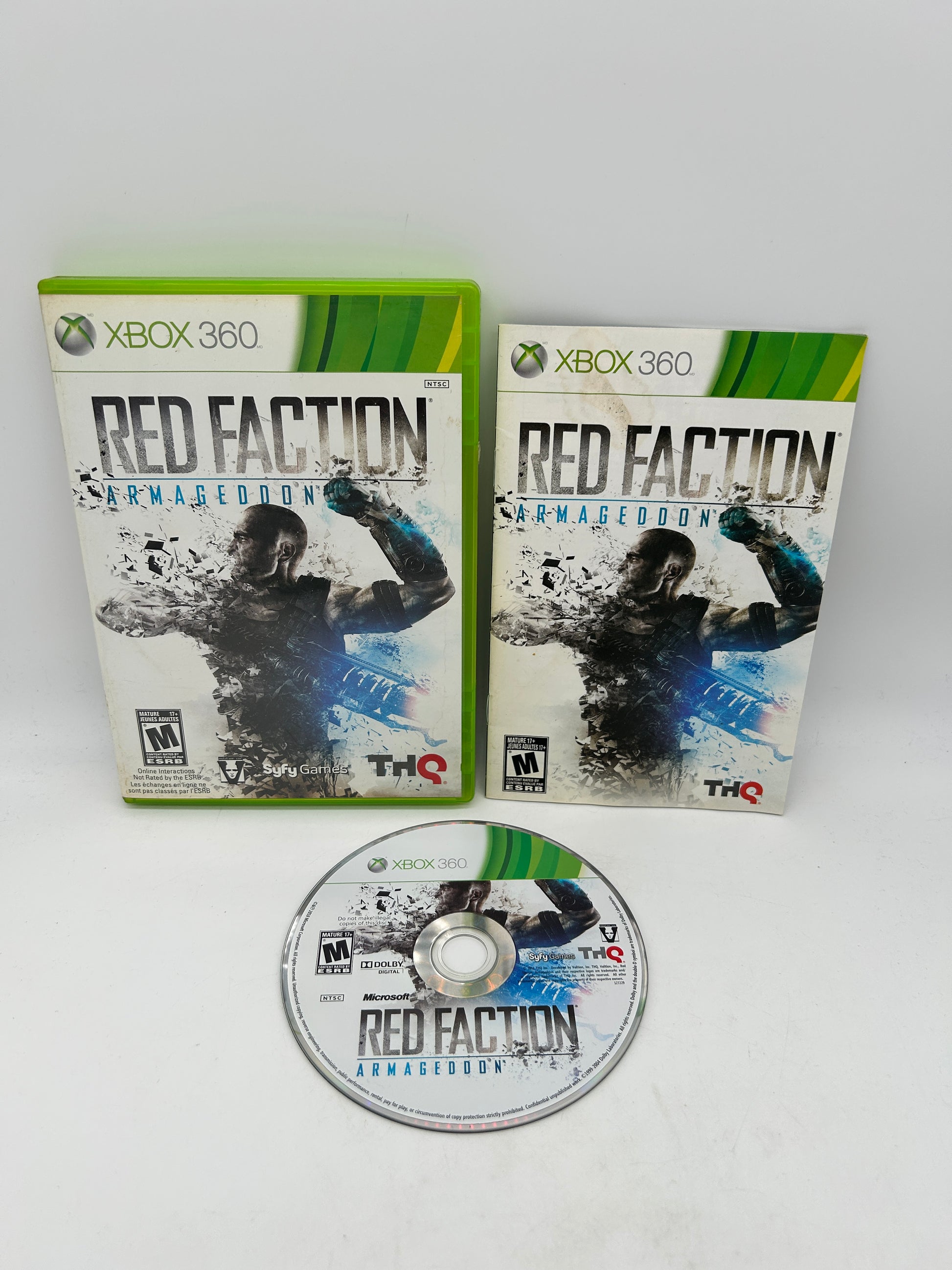 PiXEL-RETRO.COM : MICROSOFT XBOX 360 COMPLETE CIB BOX MANUAL GAME NTSC RED FACTION ARMAGEDDON
