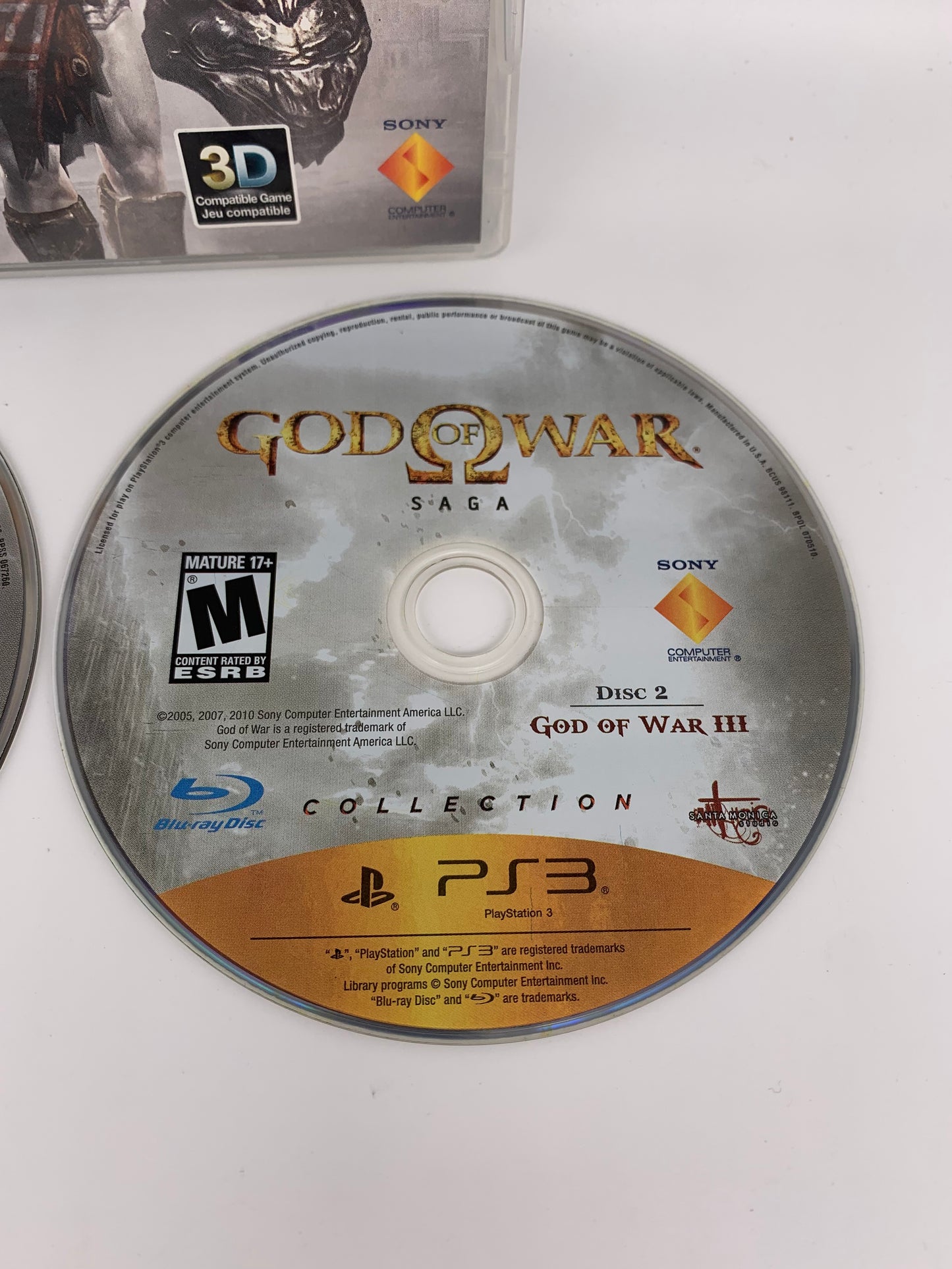 SONY PLAYSTATiON 3 [PS3] | GOD OF WAR SAGA | DUAL PACK COLLECTiON