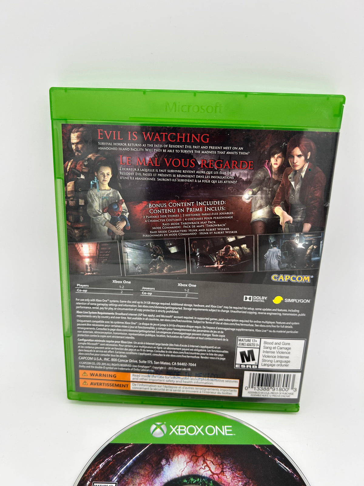 Microsoft XBOX ONE | RESiDENT EVIL REVELATiONS 2