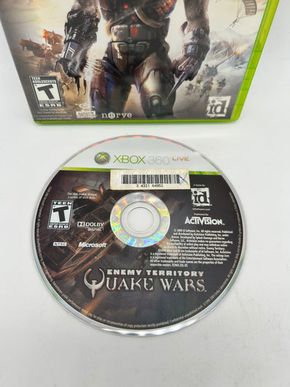 Microsoft XBOX 360 | ENEMY TERRiTORY QUAKE WARS