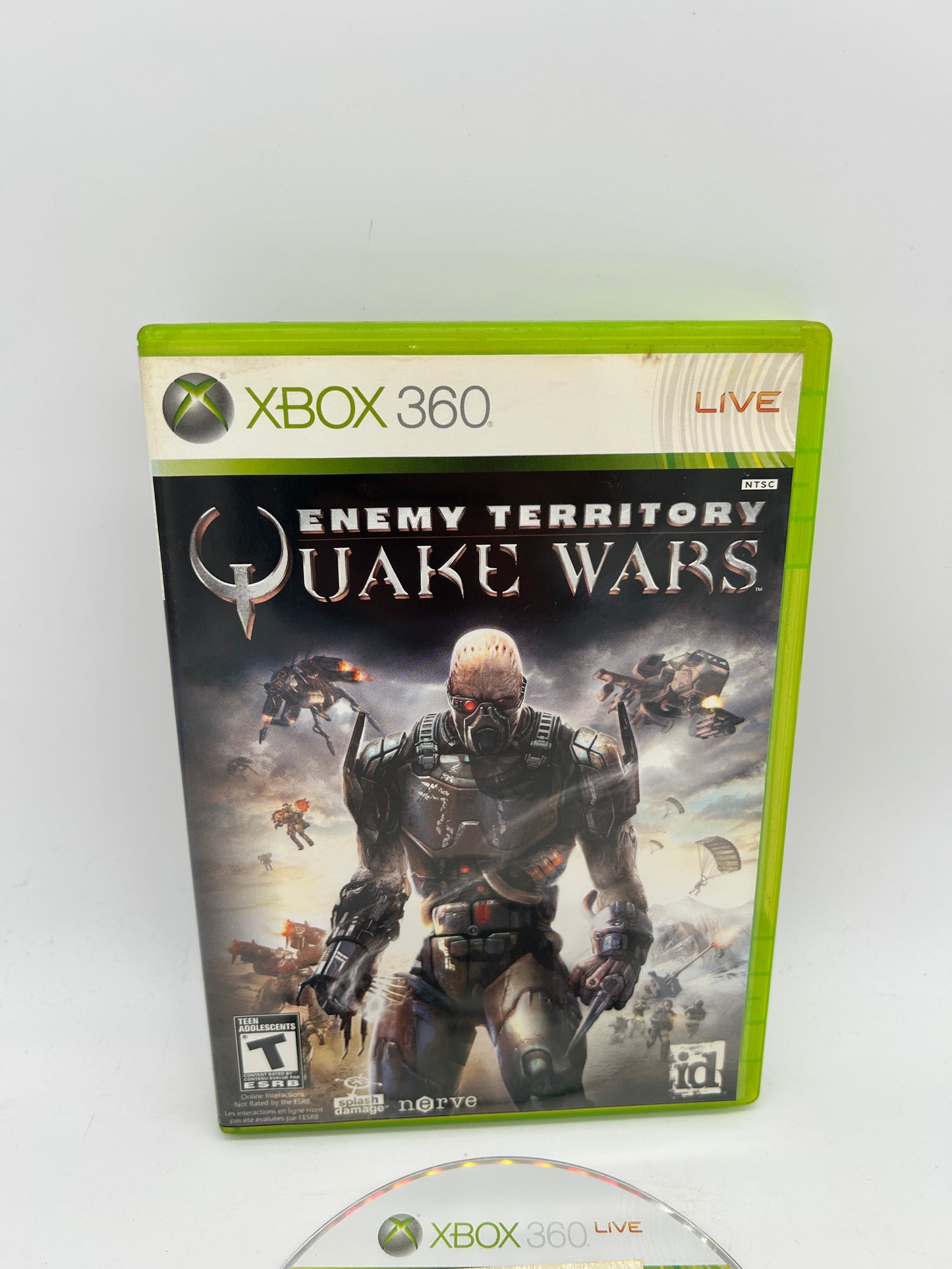 Microsoft XBOX 360 | ENEMY TERRiTORY QUAKE WARS