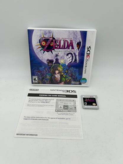 PiXEL-RETRO.COM : NINTENDO 3DS (3DS) COMPLETE CIB BOX MANUAL GAME NTSC THE LEGEND OF ZELDA   MAJORA'S MASK 3D
