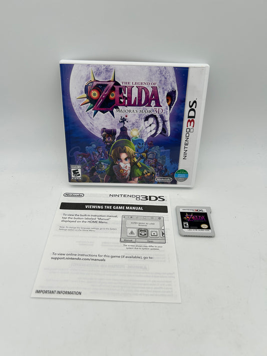 PiXEL-RETRO.COM : NINTENDO 3DS (3DS) COMPLETE CIB BOX MANUAL GAME NTSC THE LEGEND OF ZELDA   MAJORA'S MASK 3D
