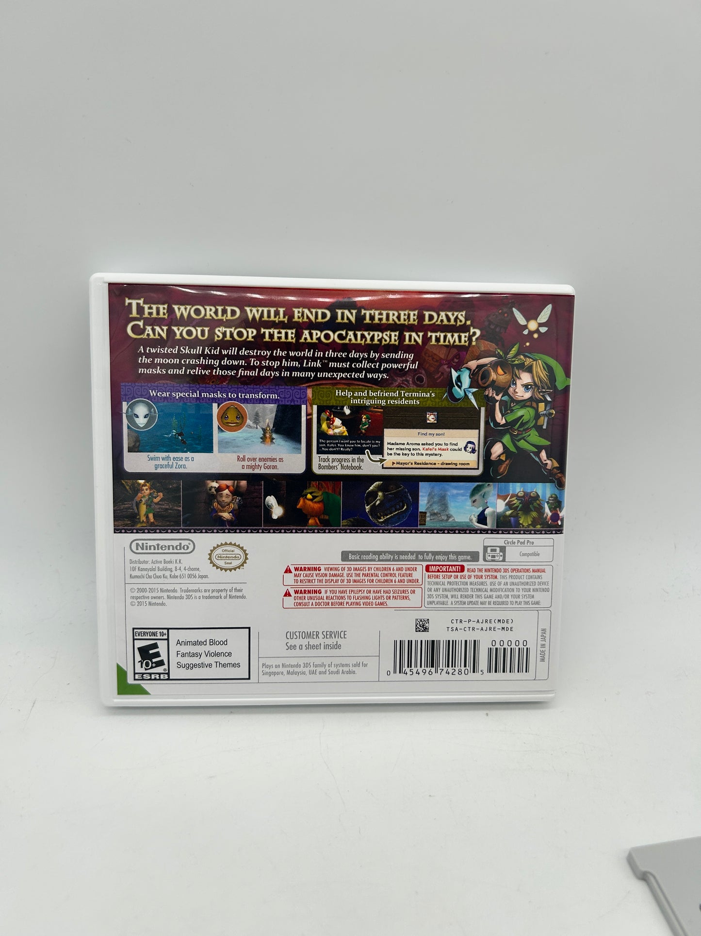 NiNTENDO 3DS | THE LEGEND OF ZELDA MAJORAS MASK 3D