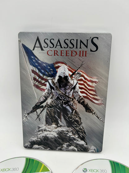 MiCROSOFT XBOX 360 | ASSASSiNS CREED III | STEELBOOK EDiTiON