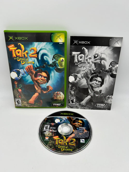 PiXEL-RETRO.COM : MICROSOFT XBOX GAME NTSC TAK 2 THE STAFF OF DREAMS