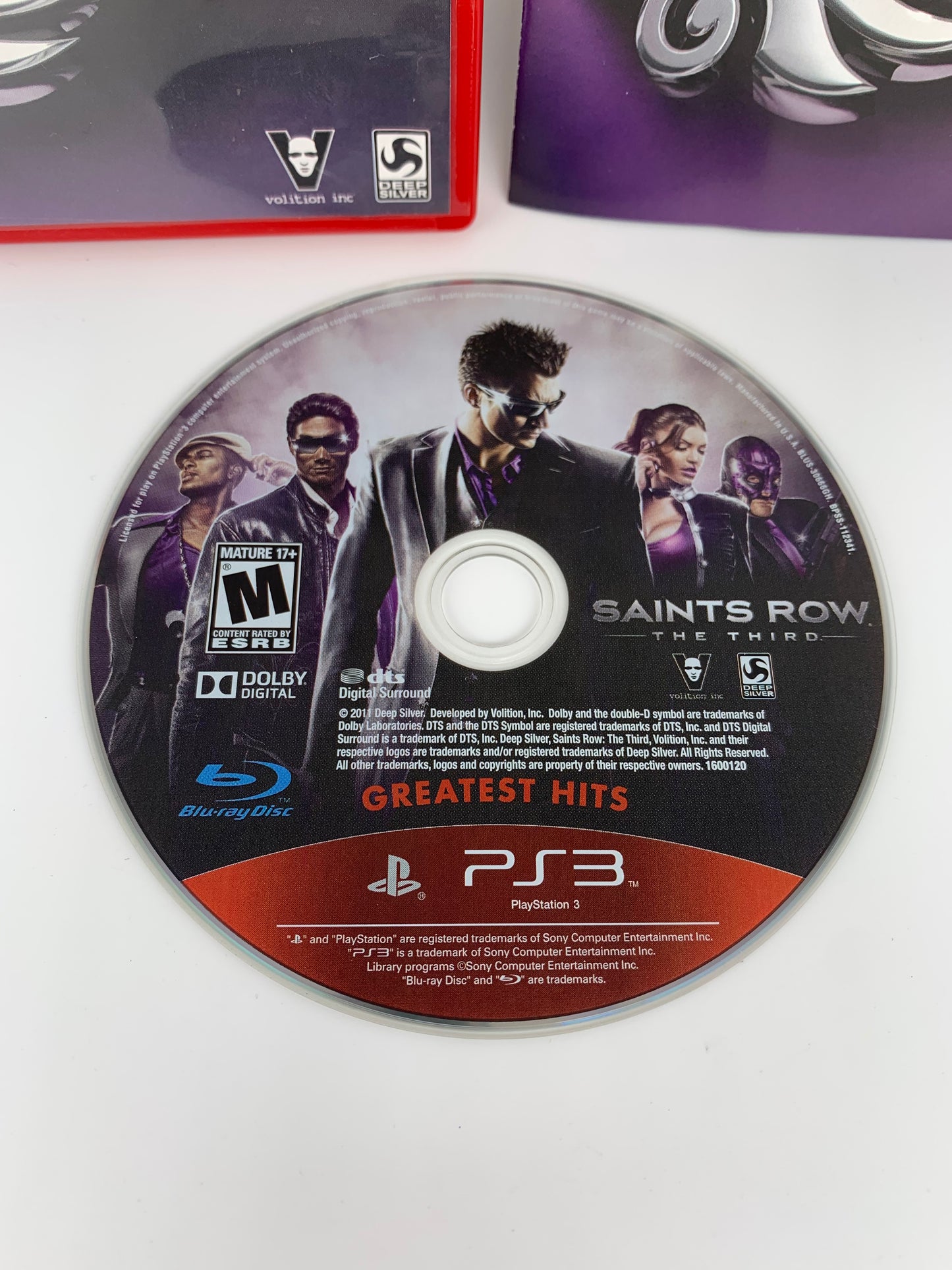 SONY PLAYSTATiON 3 [PS3] | SAiNTS ROW THE THiRD | GREATEST HiTS