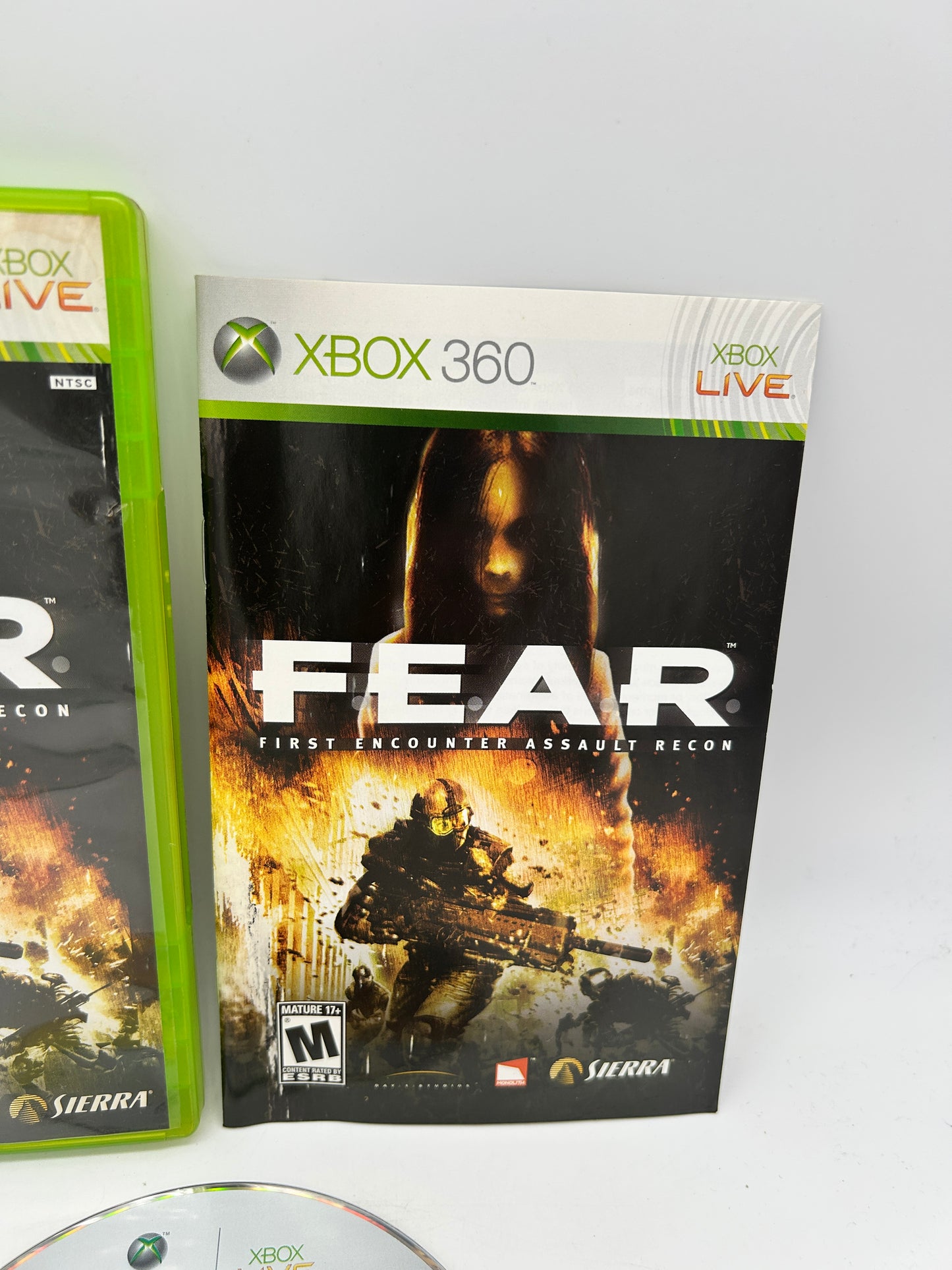 Microsoft XBOX 360 | FEAR FEAR FiRST ENCOUNTER ASSAULT RECON