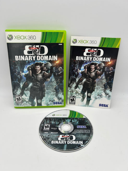 PiXEL-RETRO.COM : MICROSOFT XBOX 360 COMPLETE CIB BOX MANUAL GAME NTSC BINARY DOMAIN