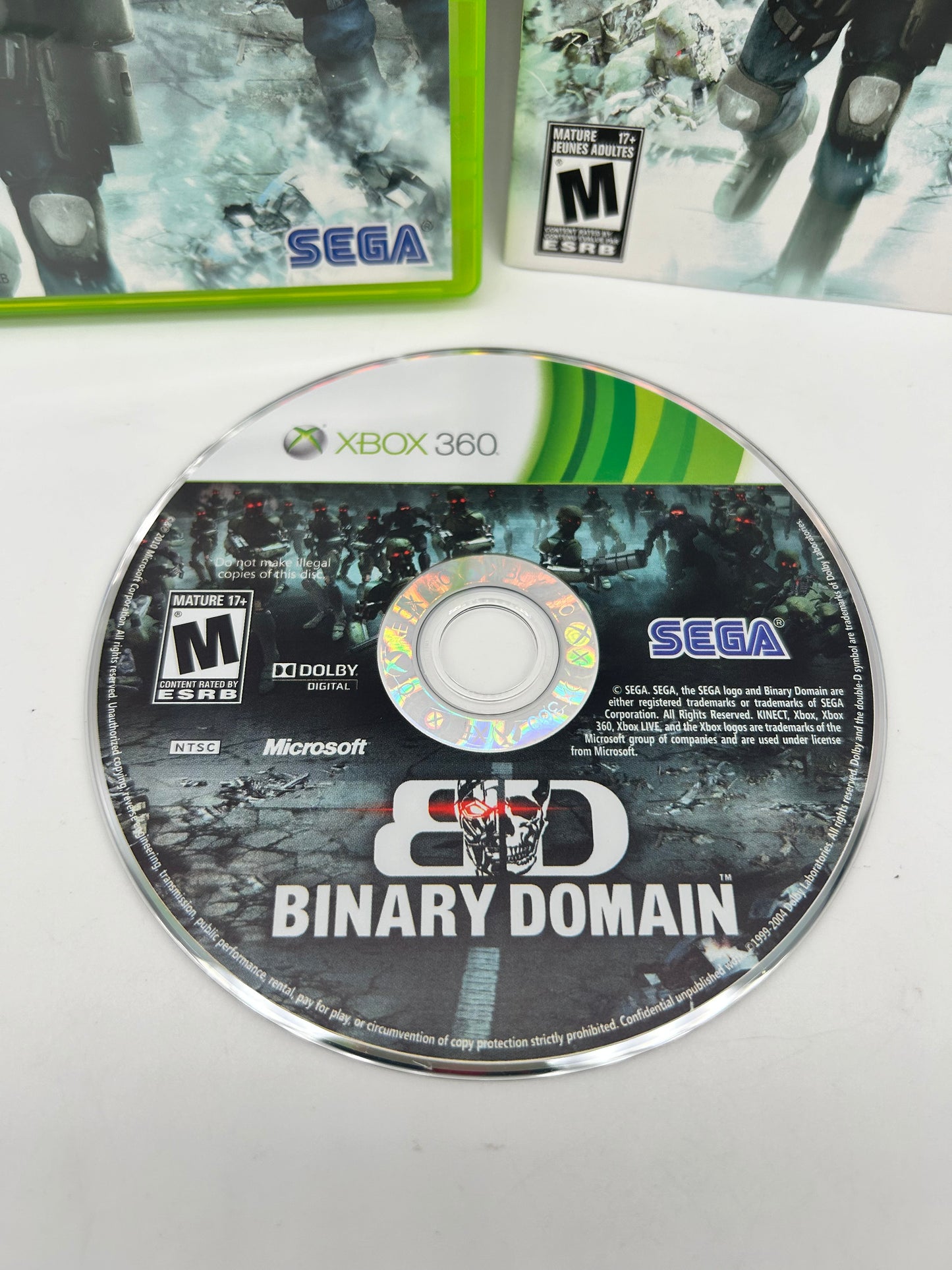 Microsoft XBOX 360 | BINARY DOMAIN