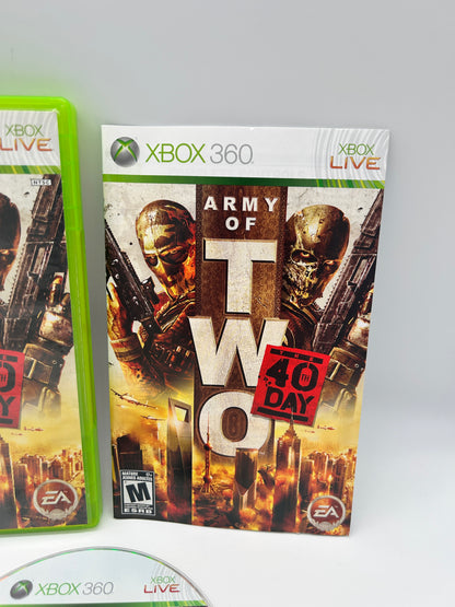 MiCROSOFT XBOX 360 | ARMY OF TWO 40 DAY