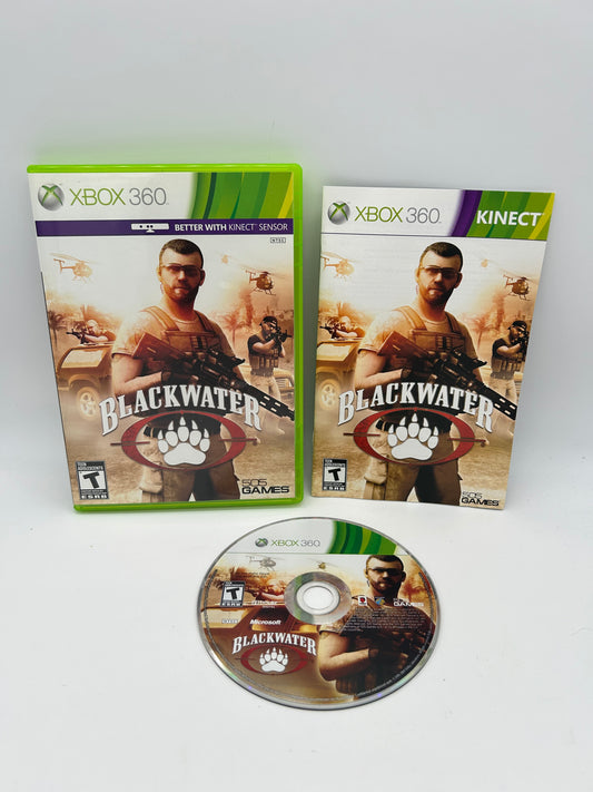 PiXEL-RETRO.COM : MICROSOFT XBOX 360 COMPLETE CIB BOX MANUAL GAME NTSC BLACKWATER