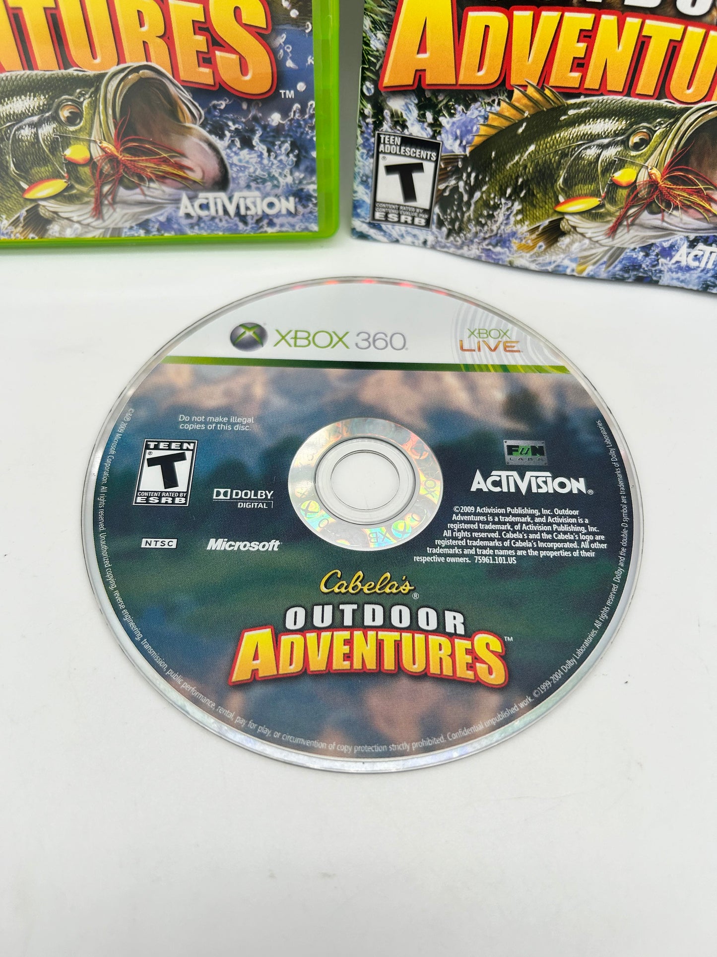 MiCROSOFT XBOX 360 | CABELAS OUTDOOR ADVENTURES 2010