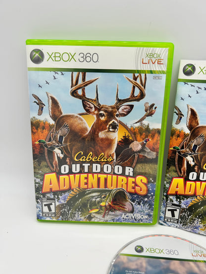 MiCROSOFT XBOX 360 | CABELAS OUTDOOR ADVENTURES 2010