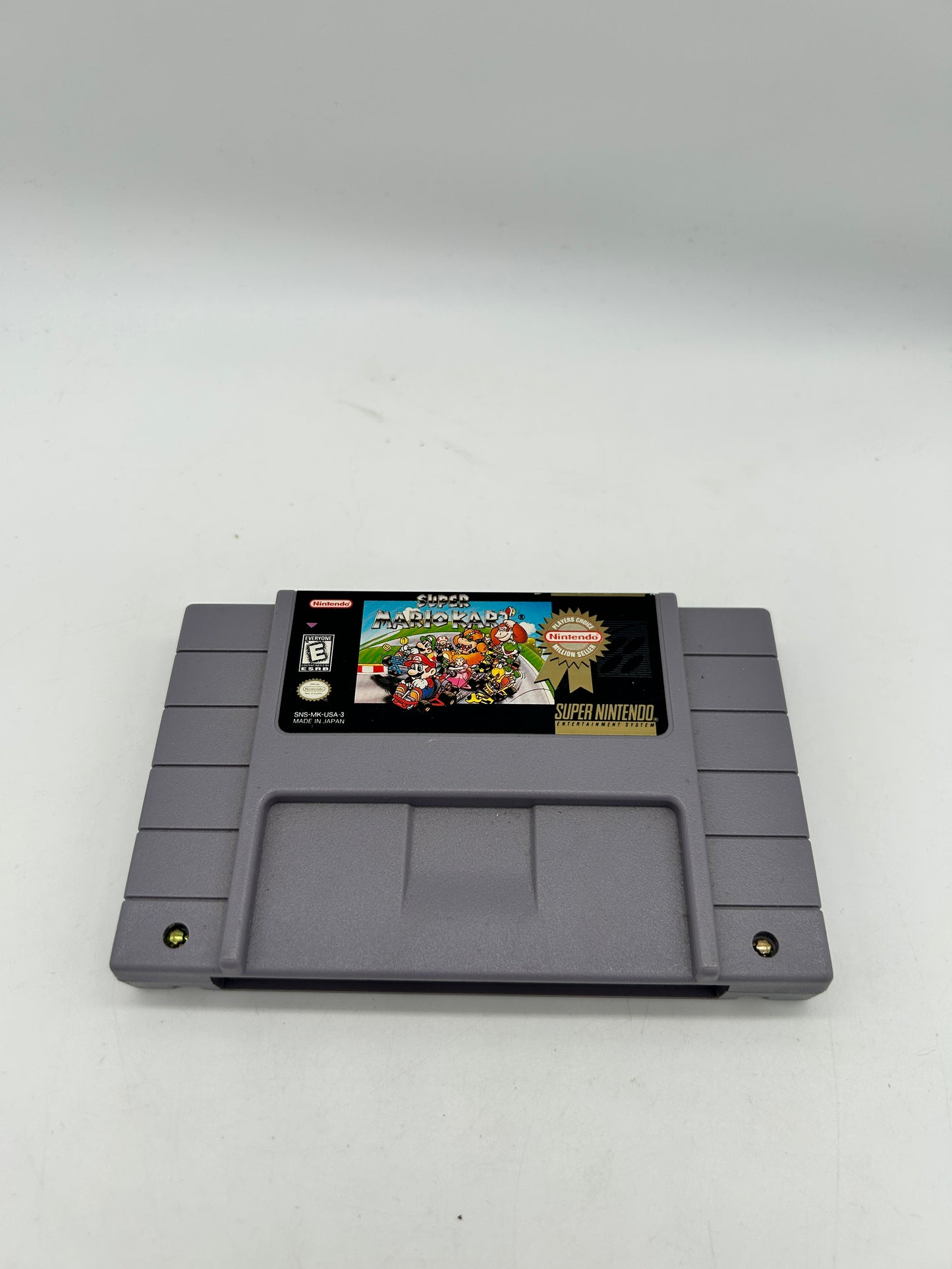 PiXEL-RETRO.COM : SUPER NINTENDO NES (SNES) GAME NTSC SUPER MARIO KART
