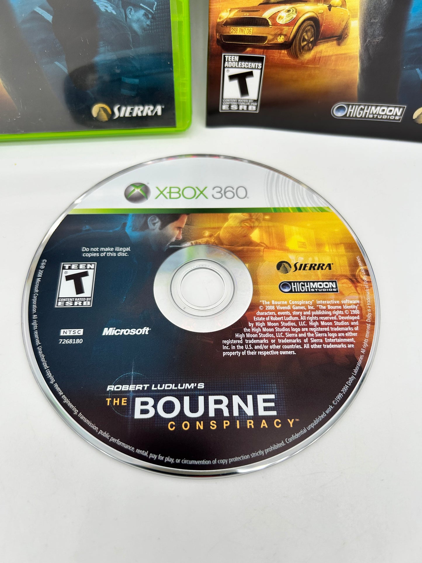 MiCROSOFT XBOX 360 | ROBERT LUDLUMS THE BOURNE CONSPiRACY