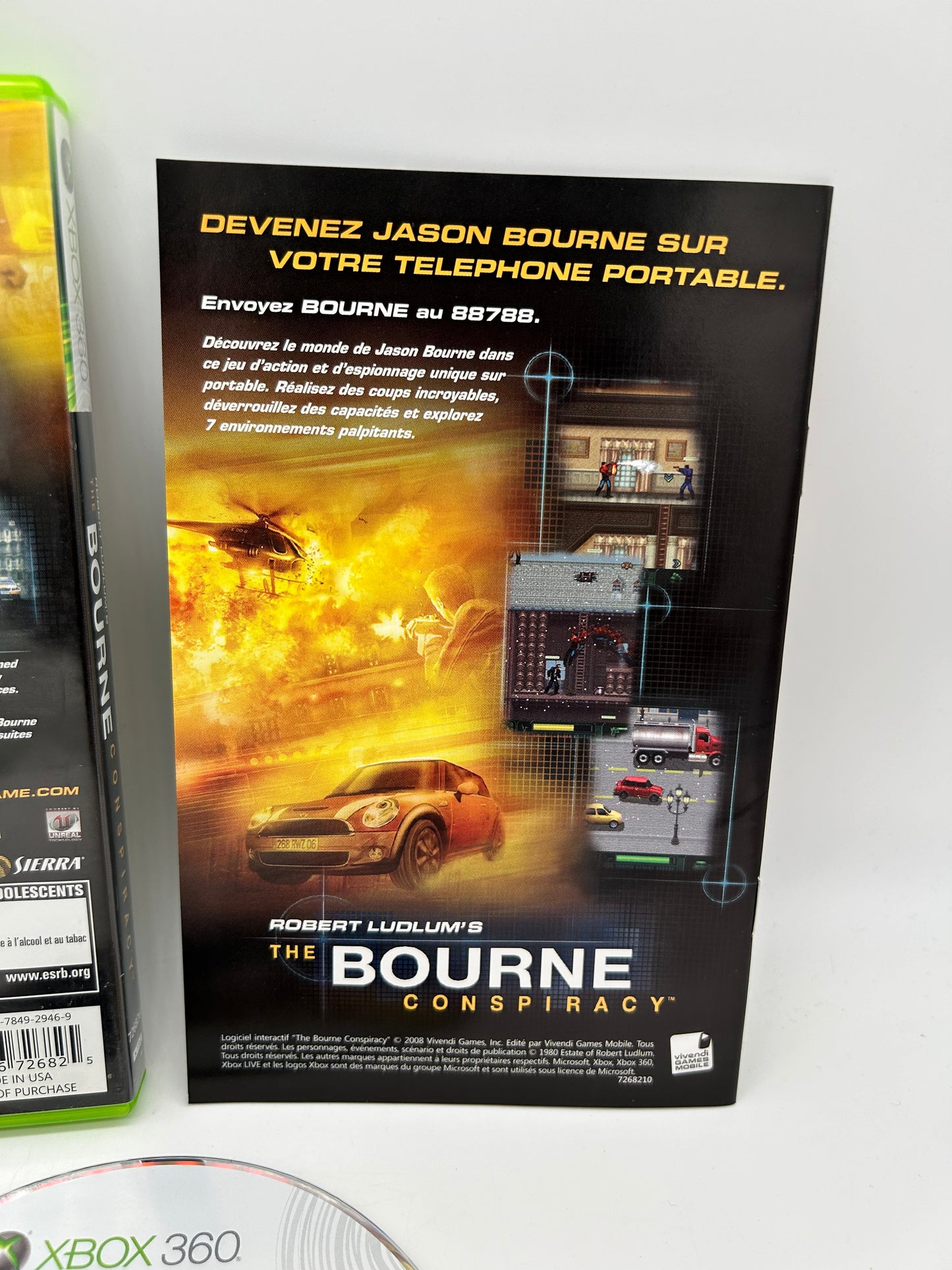 Microsoft XBOX 360 | ROBERT LUDLUMS THE BOURNE CONSPiRACY