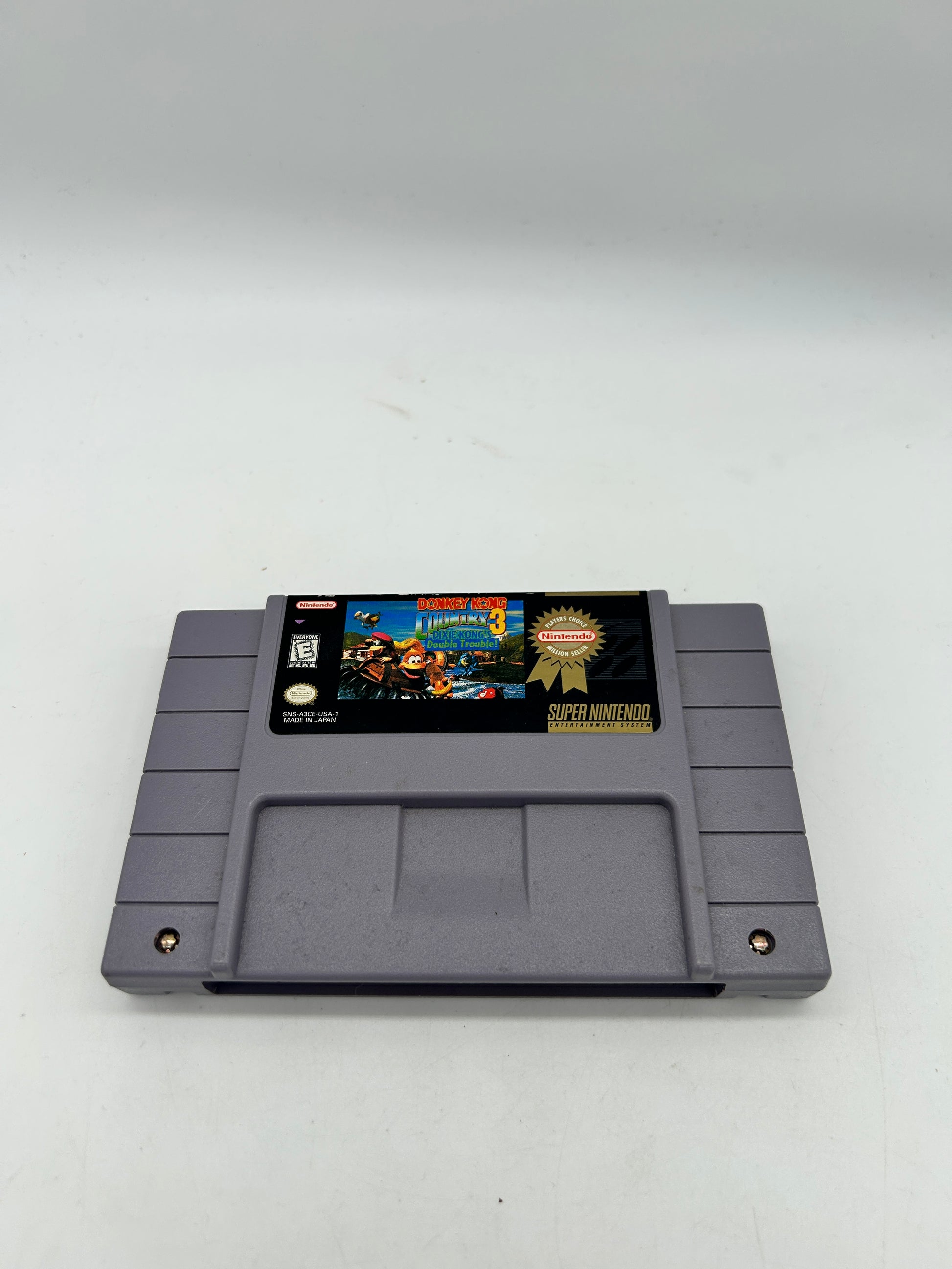 SUPER NiNTENDO [SNES] | DONKEY KONG COUNTRY 3 DiXiE KONGS DOUBLE TROUBLE