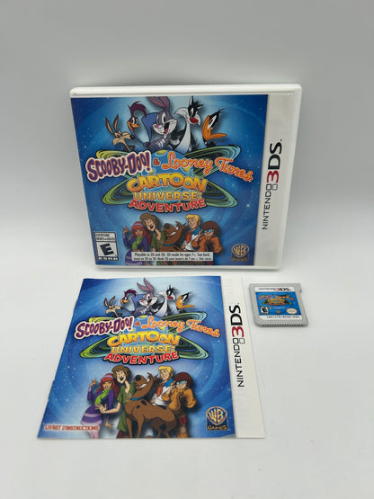 PiXEL-RETRO.COM : NINTENDO 3DS (3DS) COMPLETE CIB BOX MANUAL GAME NTSC SCOOBY-DOO & LOONEY TUNES CARTOON UNIVERSE ADVENTURE