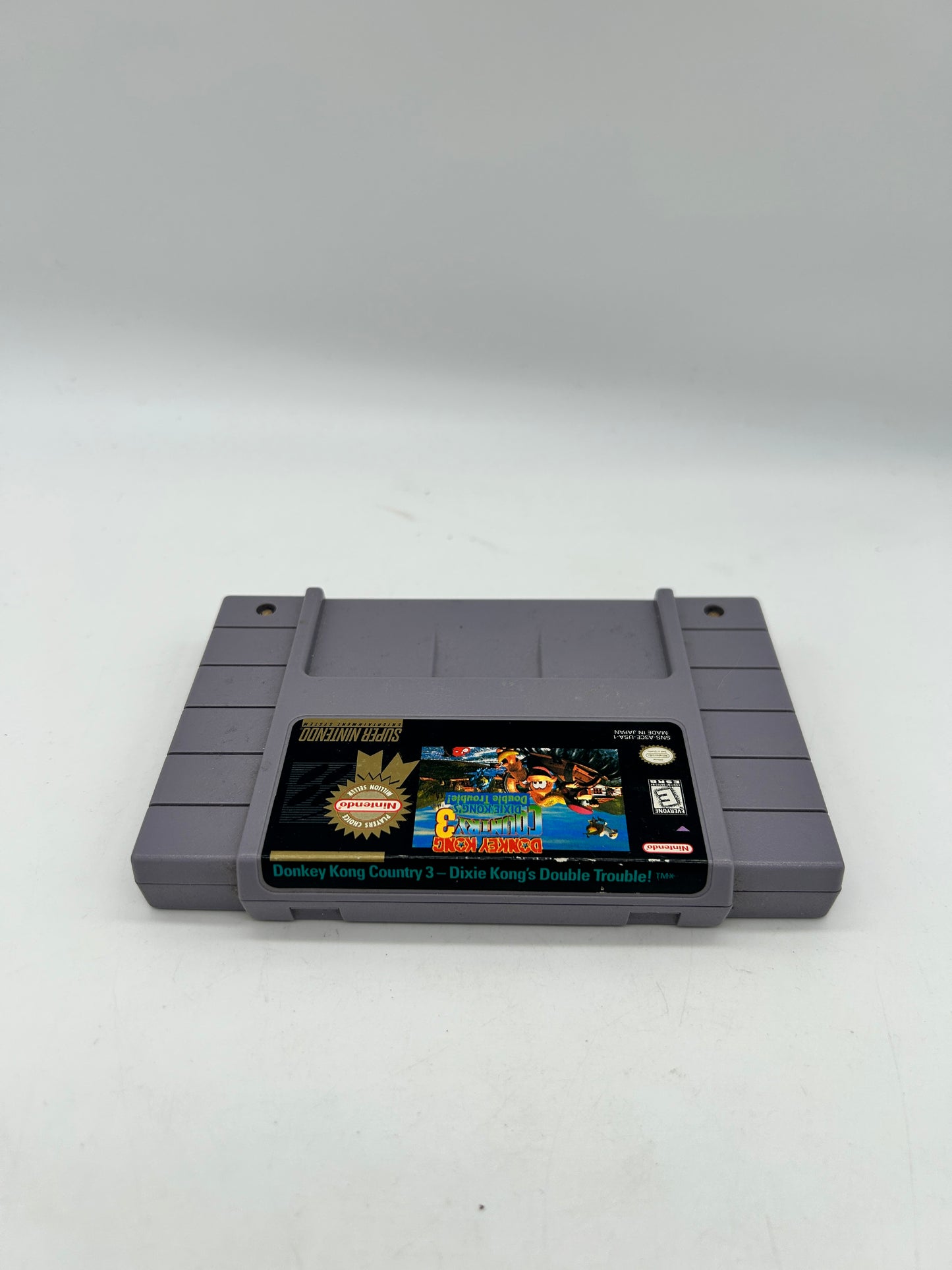 SUPER NiNTENDO [SNES] | DONKEY KONG COUNTRY 3 DiXiE KONGS DOUBLE TROUBLE | PLAYERS CHOiCE