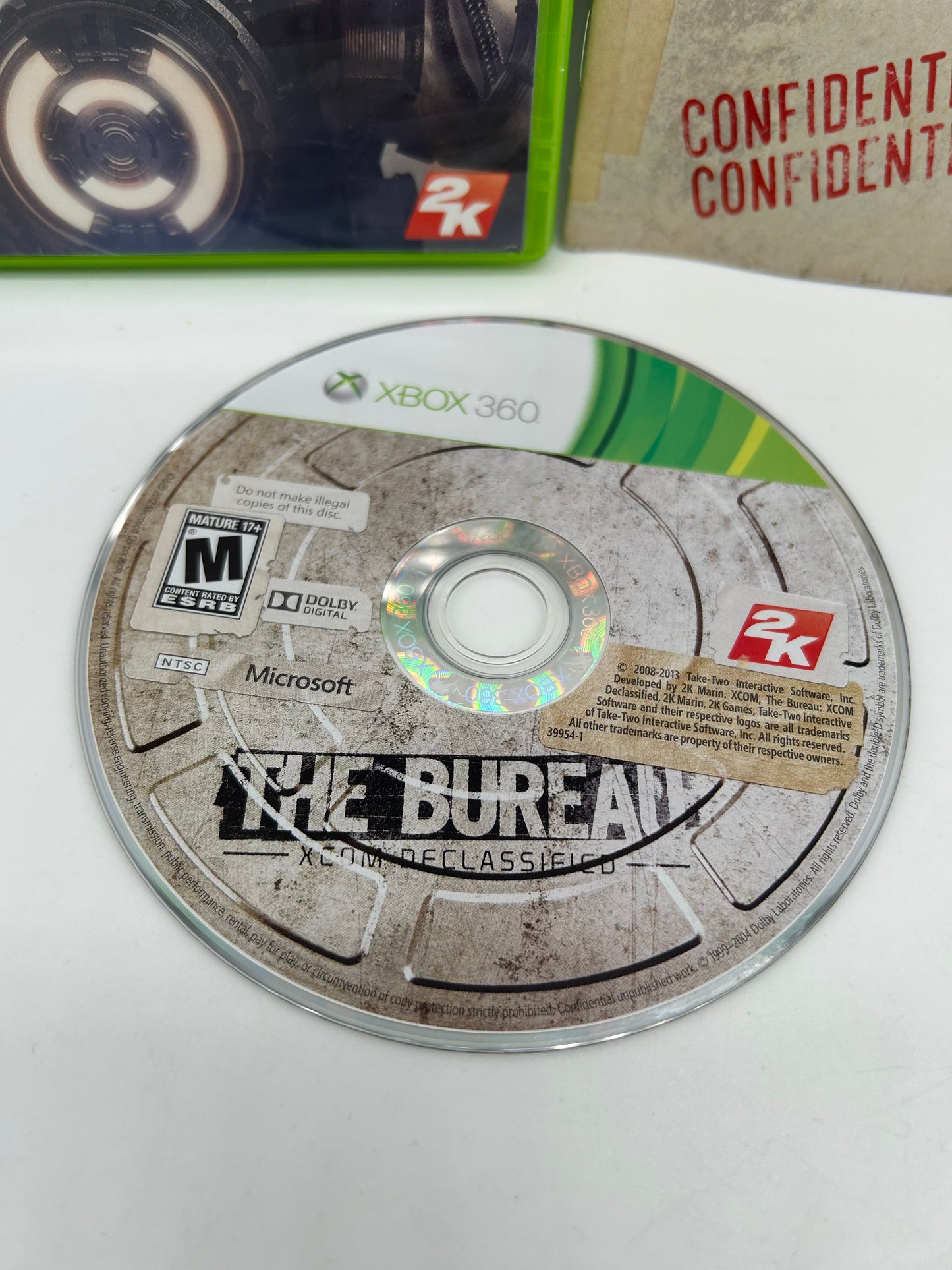 MiCROSOFT XBOX 360 | THE BUREAU XCOM DECLASSiFiED