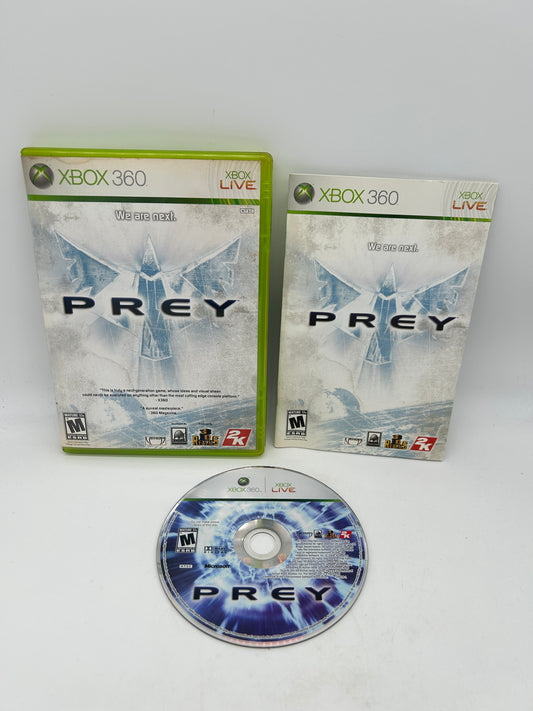 PiXEL-RETRO.COM : MICROSOFT XBOX 360 COMPLETE CIB BOX MANUAL GAME NTSC PREY