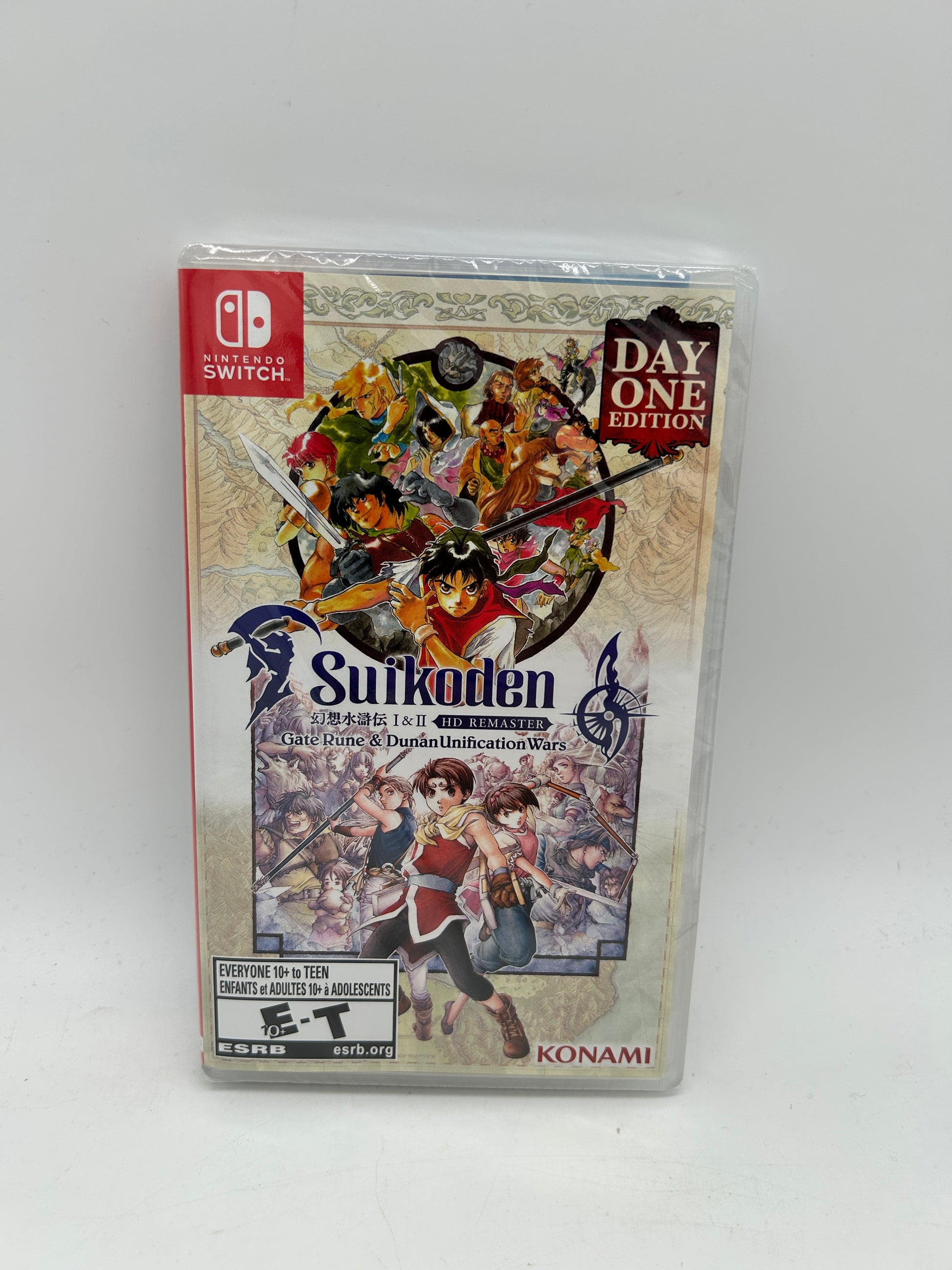 PiXEL-RETRO.COM : NINTENDO SWITCH CIB COMPLETE IN BOX MANUAL GAME NTSC SUIKODEN I & II HD REMASTER GATE RUNE & DUNAN UNIFICATION WARS