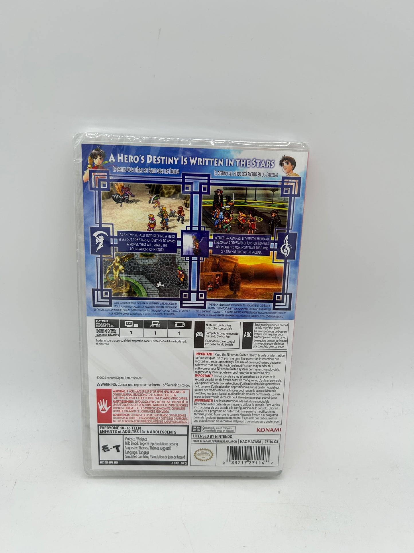 NiNTENDO SWiTCH | SUiKODEN I &amp; II HD REMASTER GATE RUNE &amp; DUNAN UNiFiCATiON WARS | DAY ONE EDiTiON