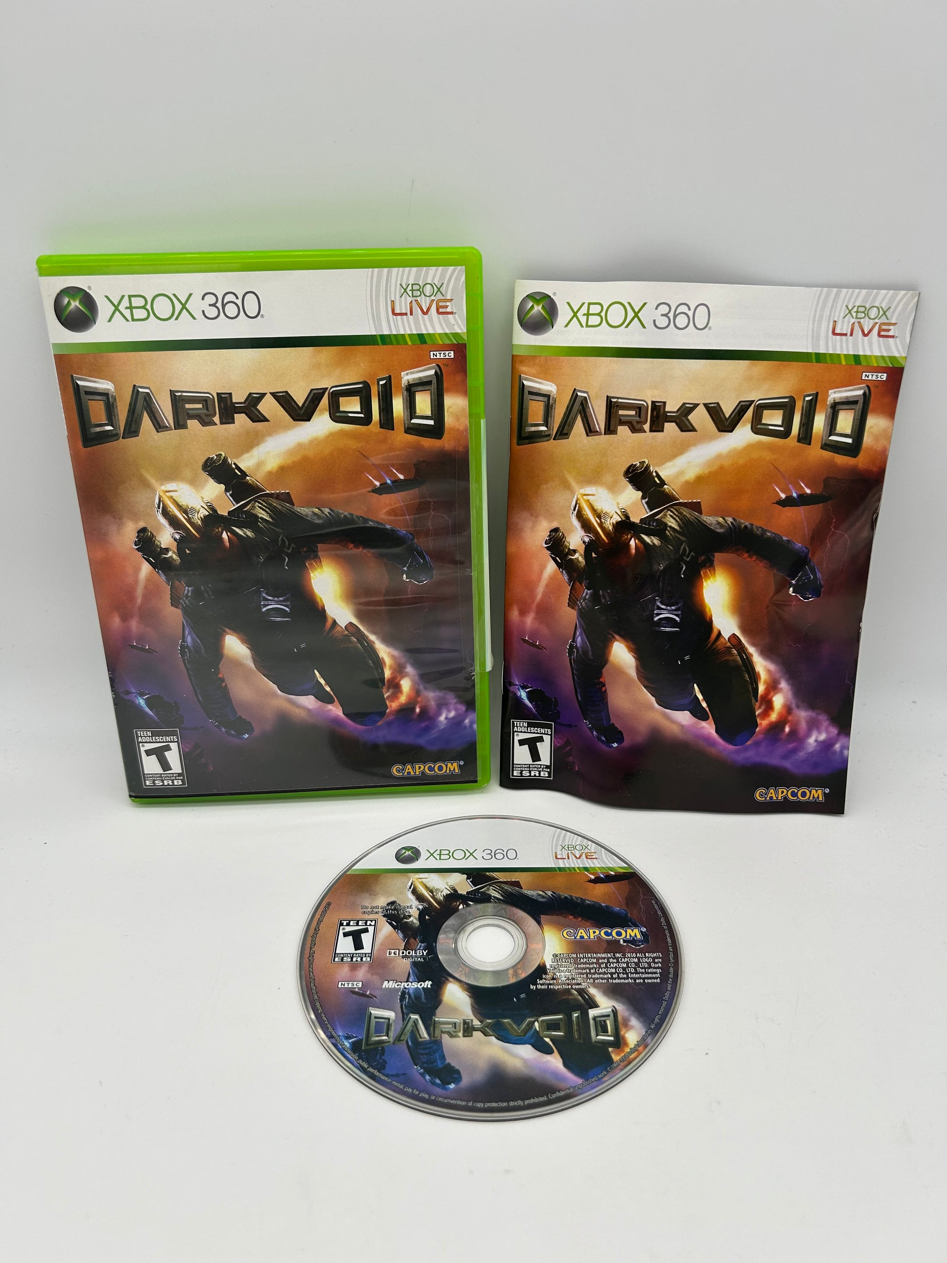 PiXEL-RETRO.COM : MICROSOFT XBOX 360 COMPLETE CIB BOX MANUAL GAME NTSC DARK VOID