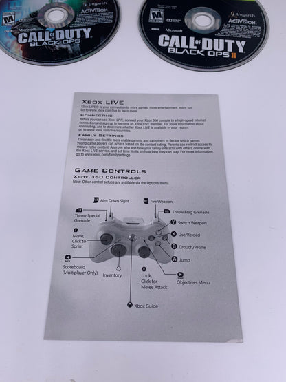 MiCROSOFT XBOX 360 | CALL OF DUTY BLACK OPS II COMBO PACK | PLATiNUM HiTS