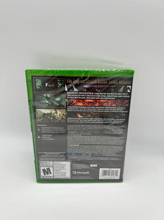 MiCROSOFT XBOX SERiES X | METAL GEAR SOLiD VOL 1 MASTER COLLECTiON | DAY ONE EDiTiON