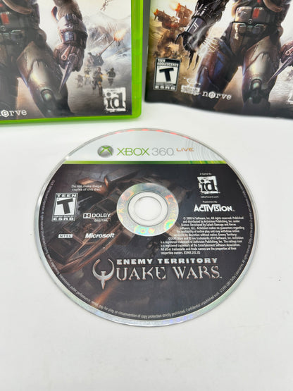 MiCROSOFT XBOX 360 | ENEMY TERRiTORY QUAKE WARS