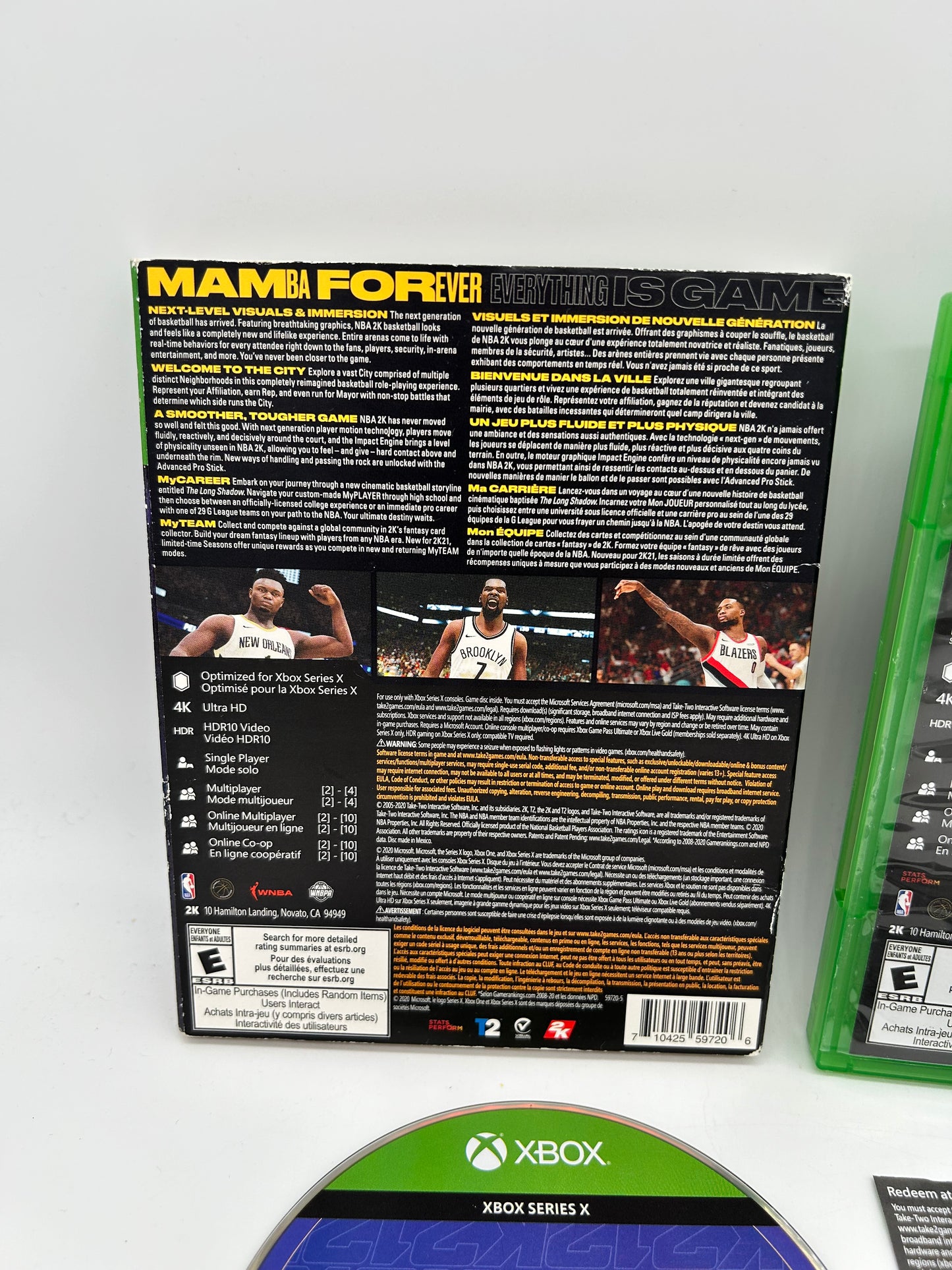 MiCROSOFT XBOX SERIES NBA 2K21 | MAMBA FOREVER EDiTiON