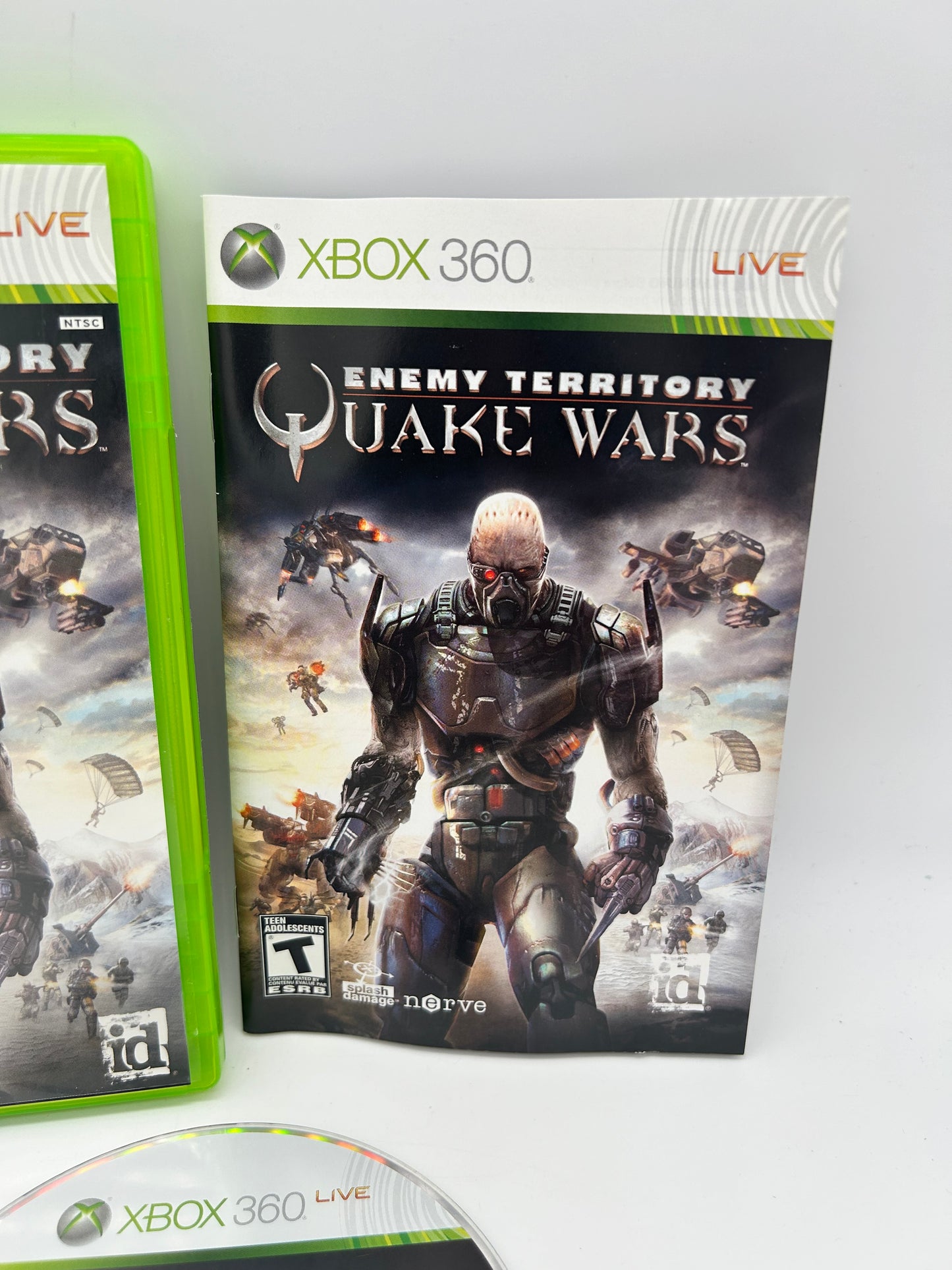 MiCROSOFT XBOX 360 | ENEMY TERRiTORY QUAKE WARS