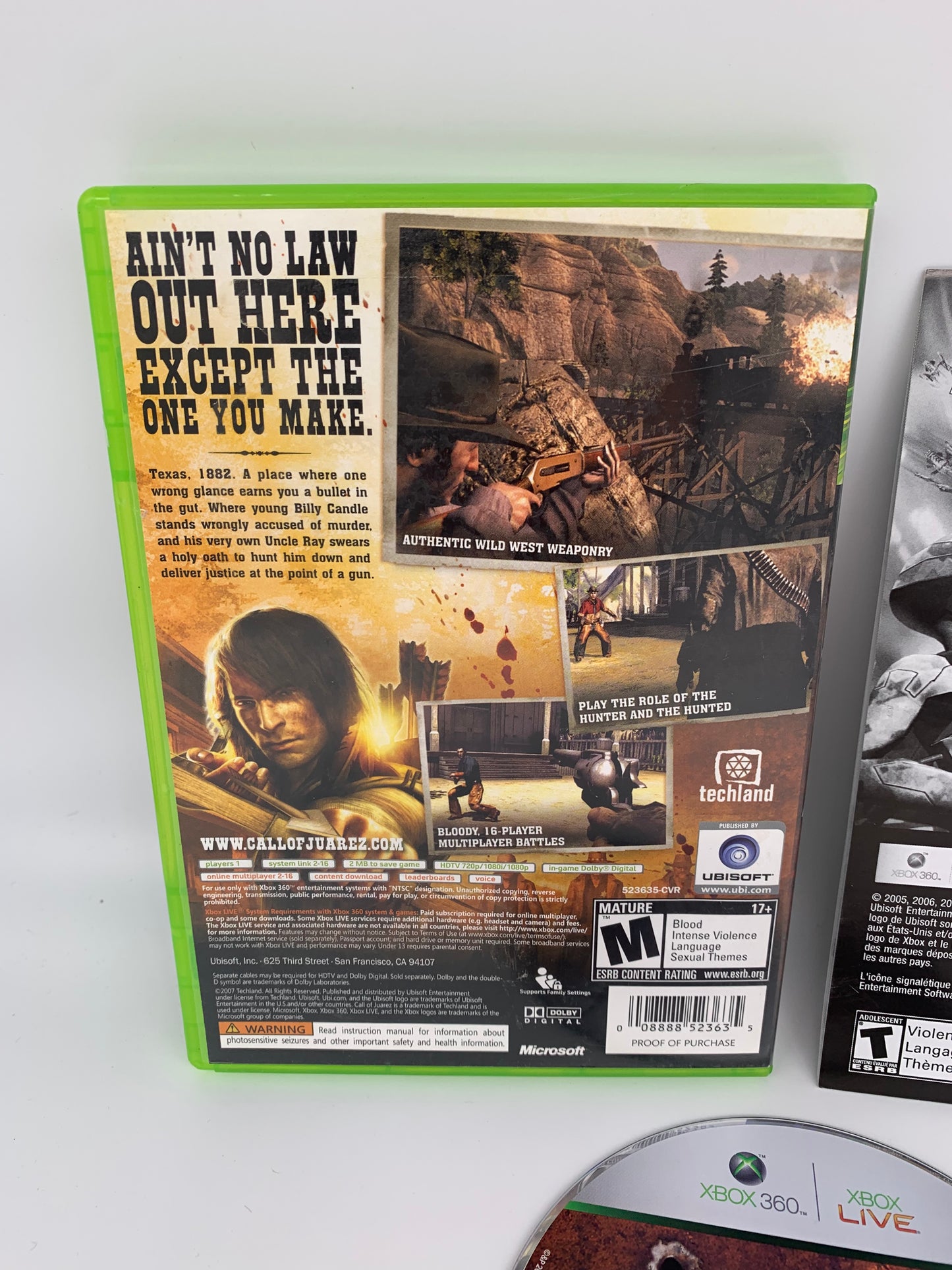 MiCROSOFT XBOX 360 | CALL OF JUAREZ