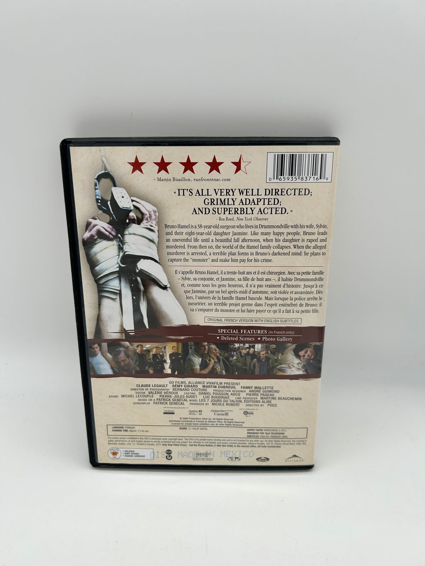 FiLM DVD | LES SEPT JOURS DU TALiON [SEVEN DAYS]