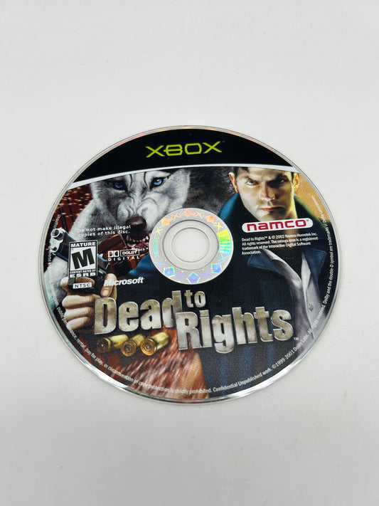 PiXEL-RETRO.COM : MICROSOFT XBOX COMPLETE CIB BOX MANUAL GAME NTSC DEAD TO RIGHTS