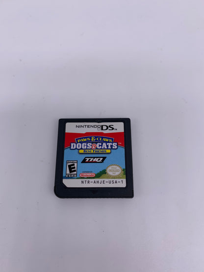 PiXEL-RETRO.COM : NINTENDO DS (DS) GAME NTSC PAWS & CLAWS DOGS CATS BEST FRIENDS